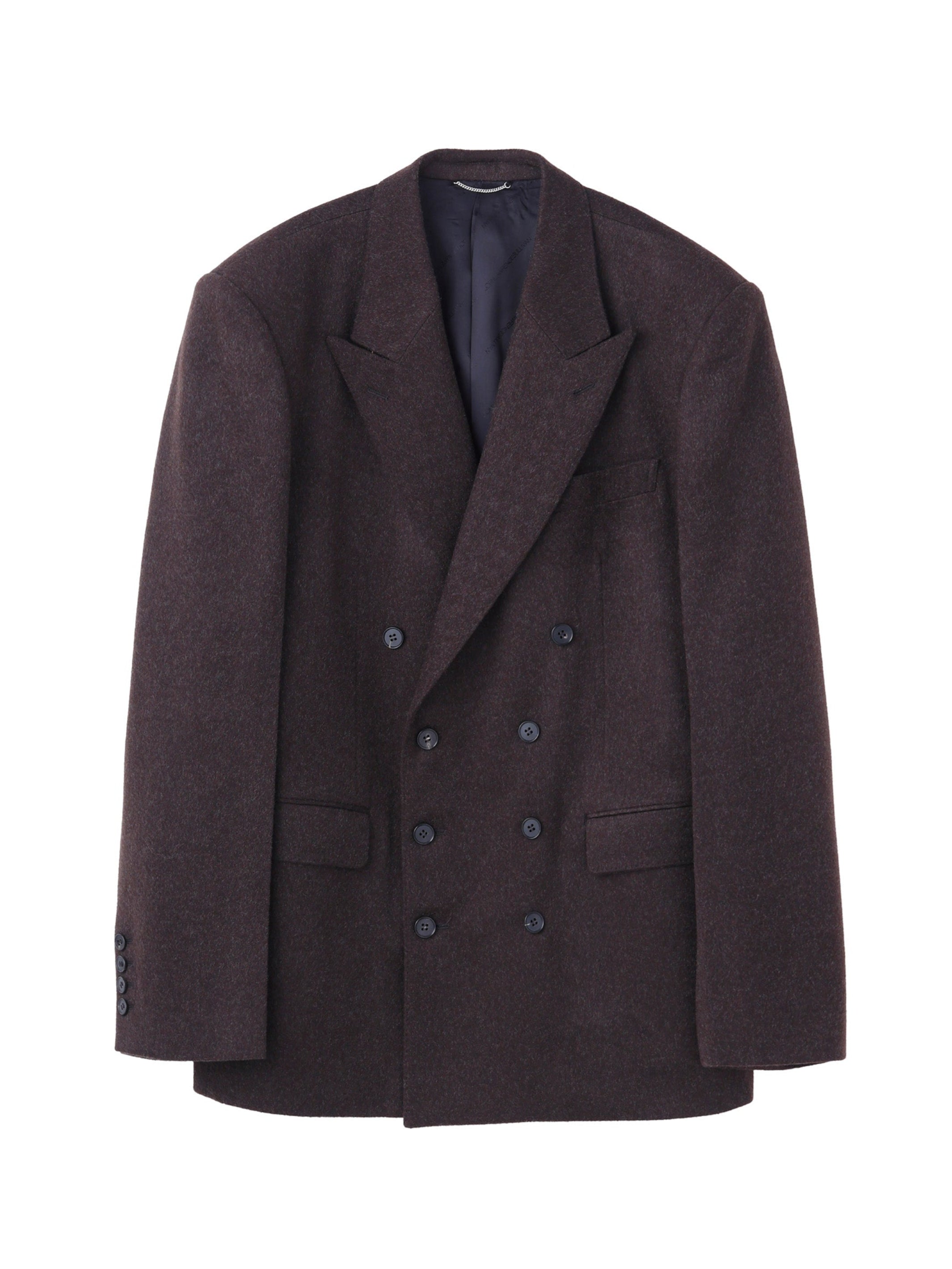 WOOL DOUBLE BREASTED JACKET
