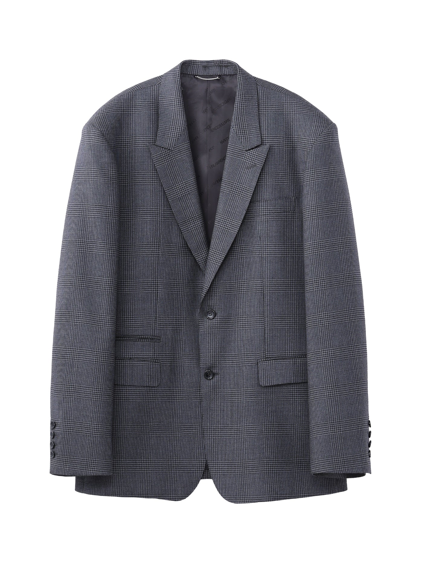 Mohair Wool Single Breasted Jacket