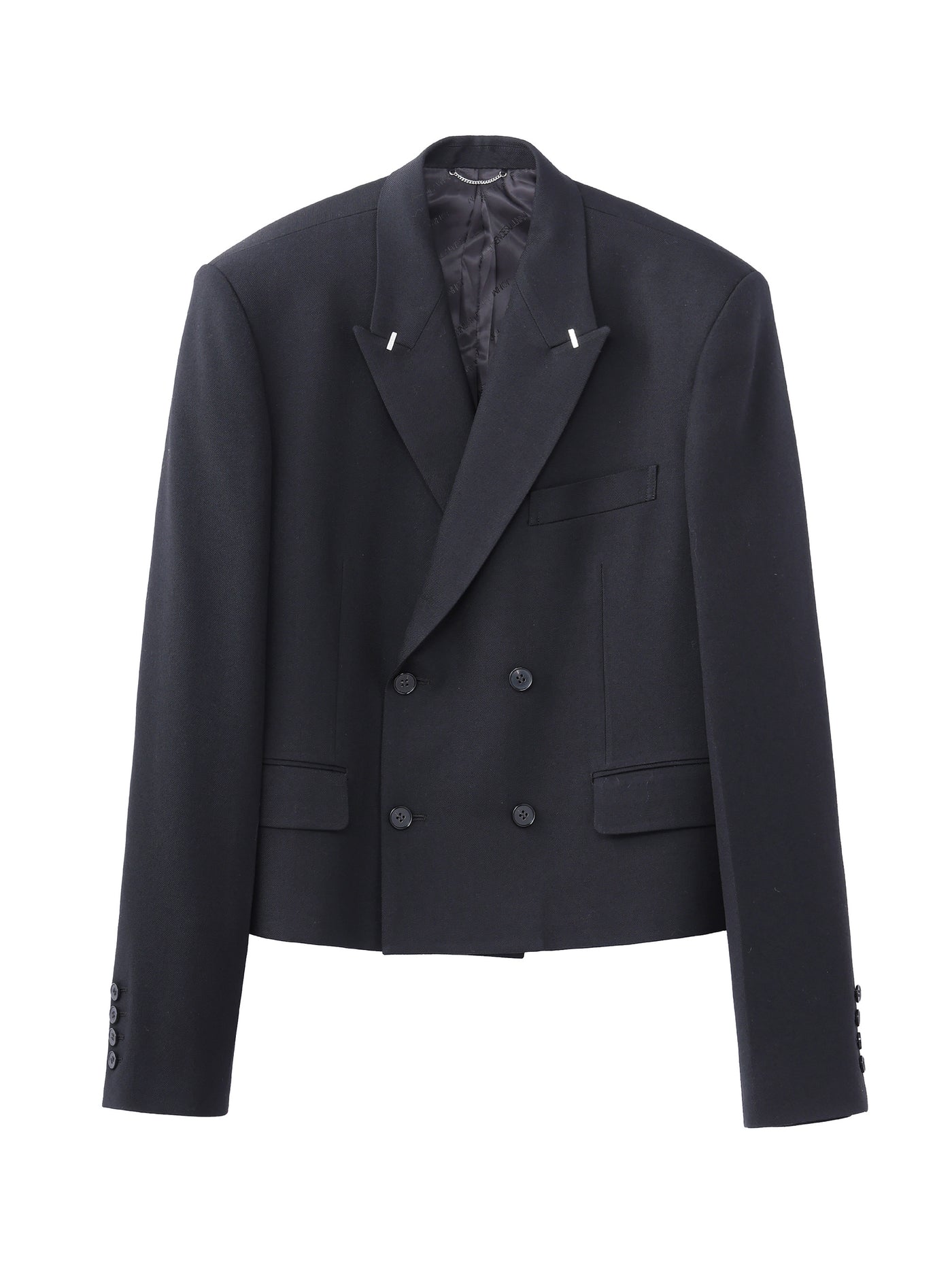 Wool Gabardine Spencer Jacket