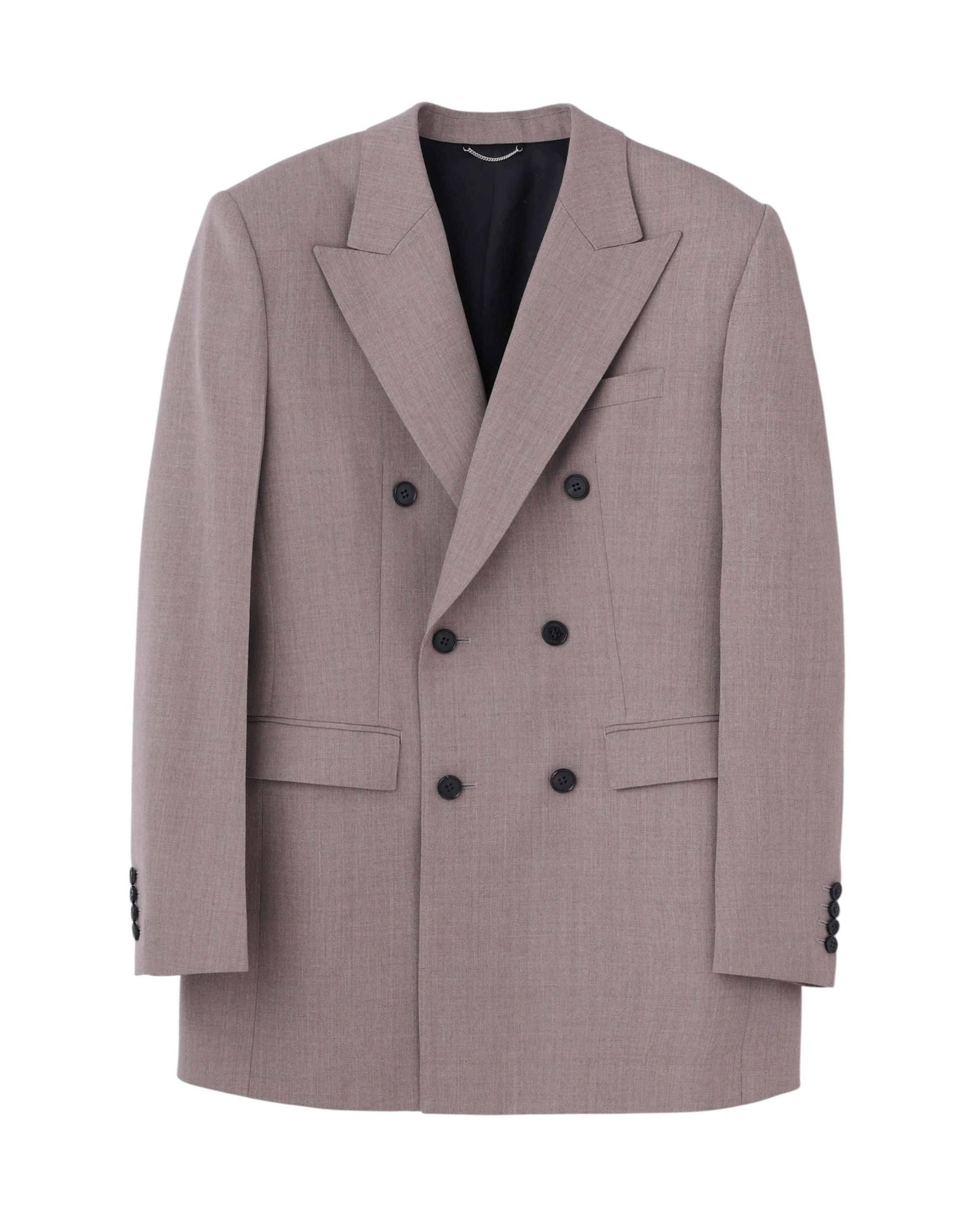 専用 JOHN LAWRENCE SULLIVAN ダブルブレストジャケット WOOL GABARDINE DOUBLE BREASTED JACKET