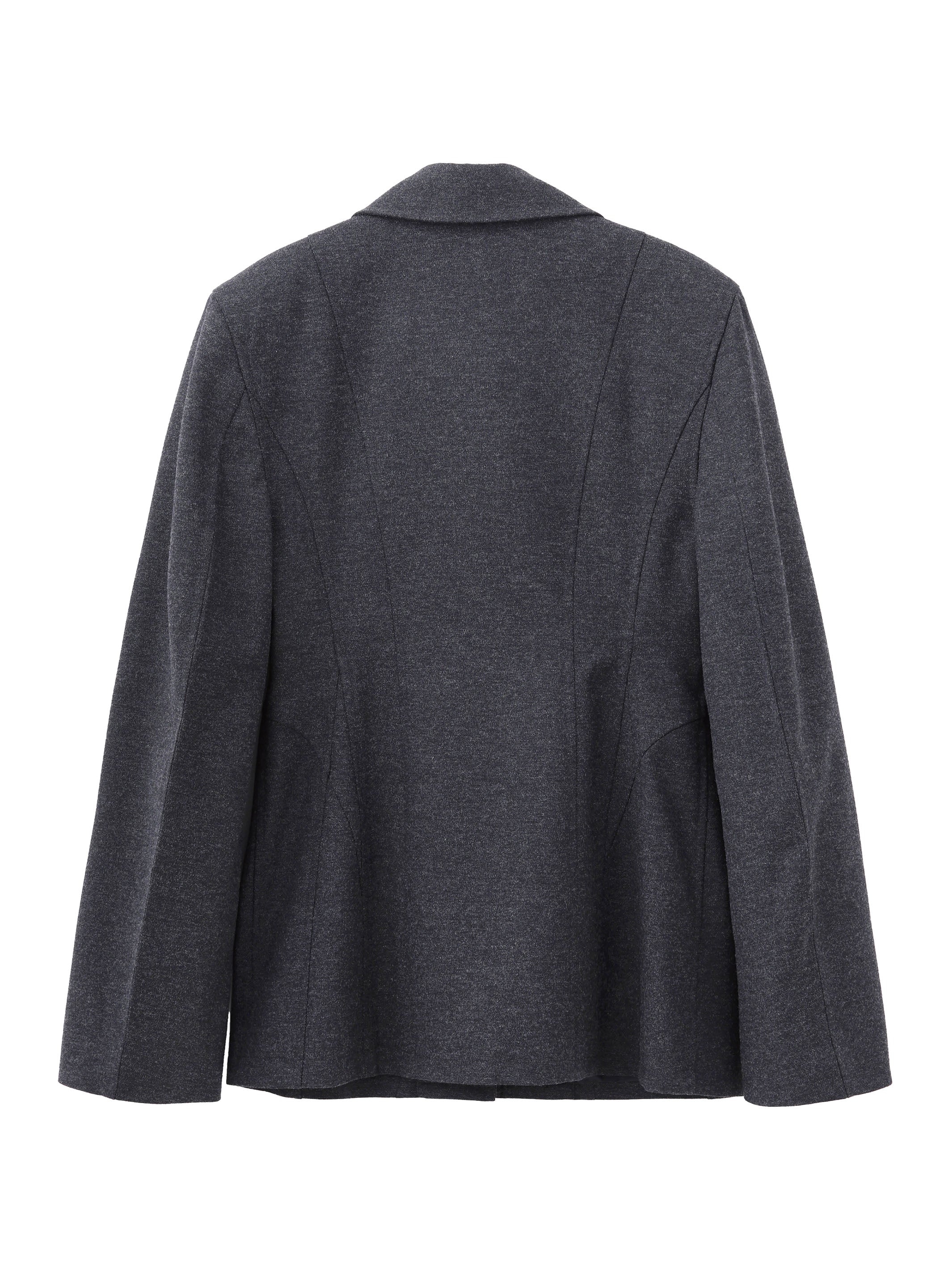 WOOL BARATHEA HOOK JACKET