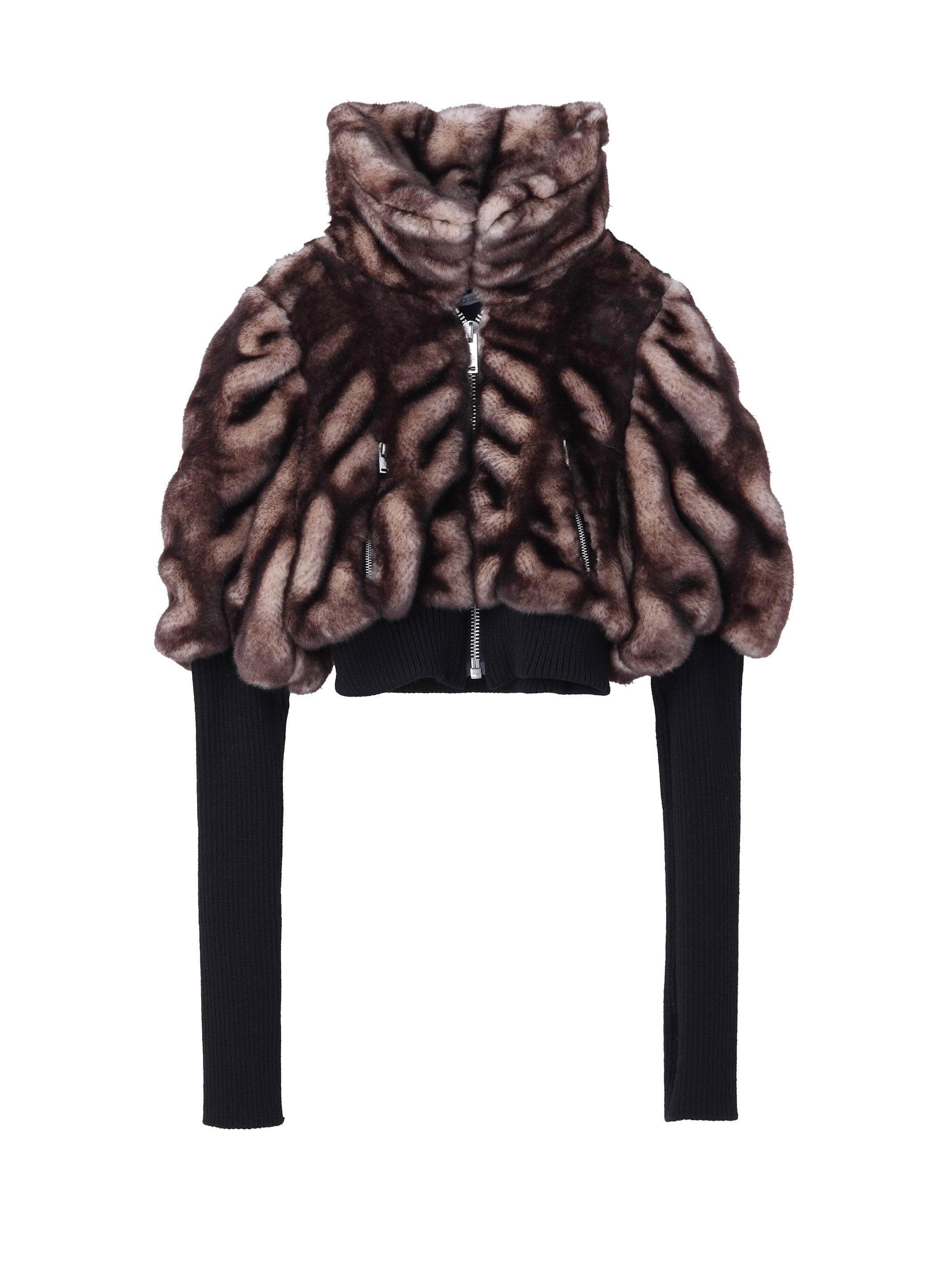 FUR BOLERO JACKET