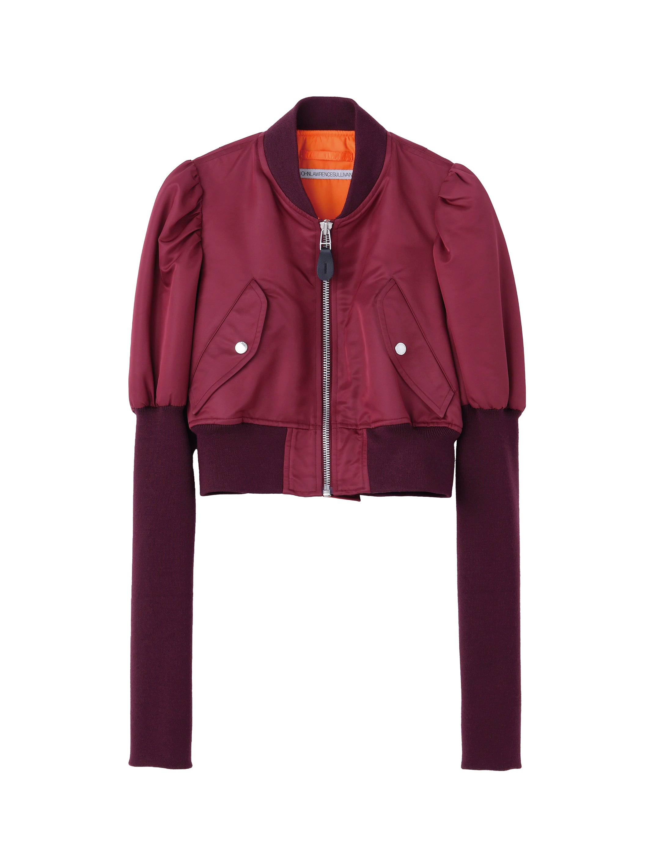 NYLON BOLERO BOMBER JACKET