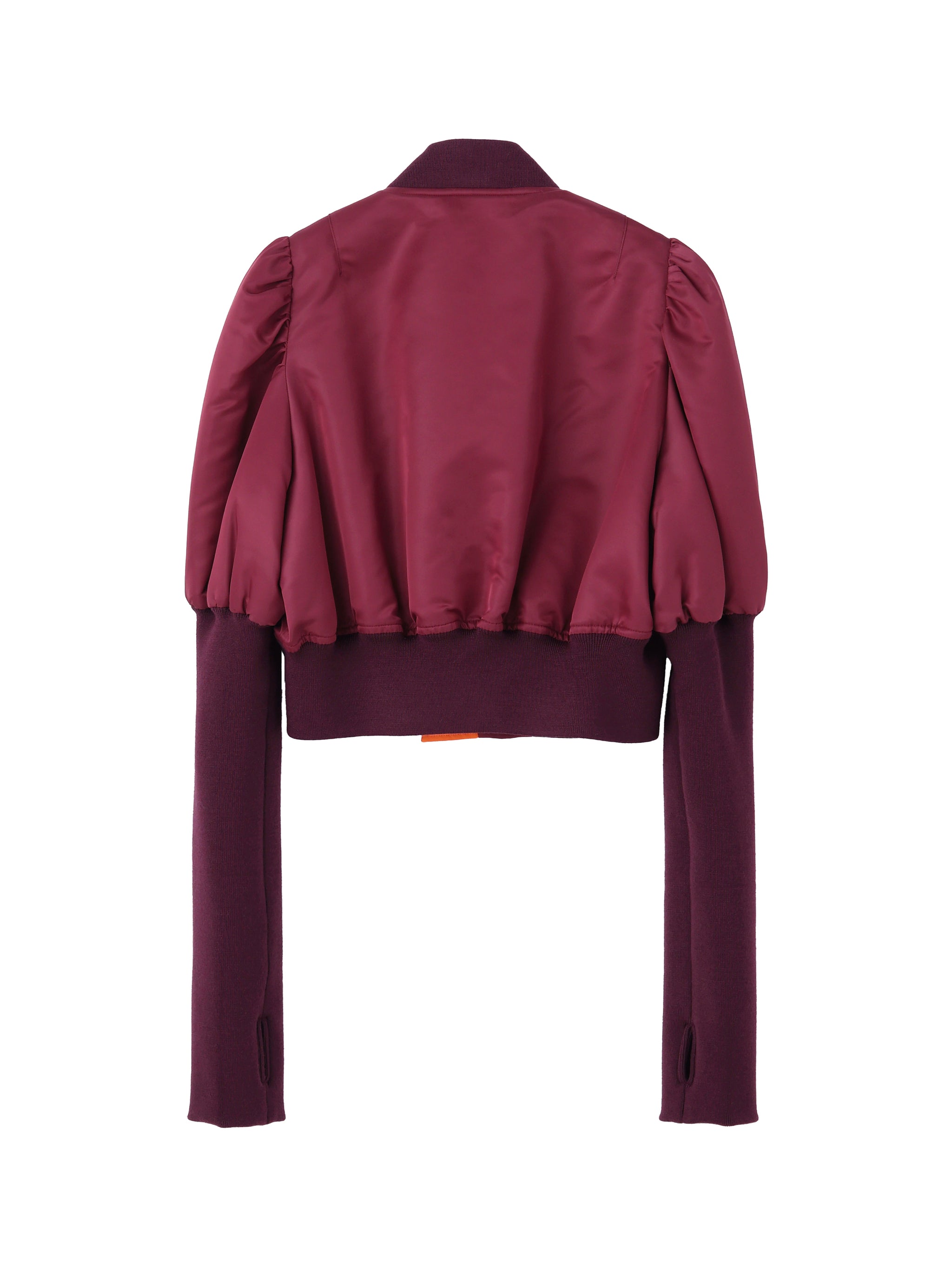 NYLON BOLERO BOMBER JACKET