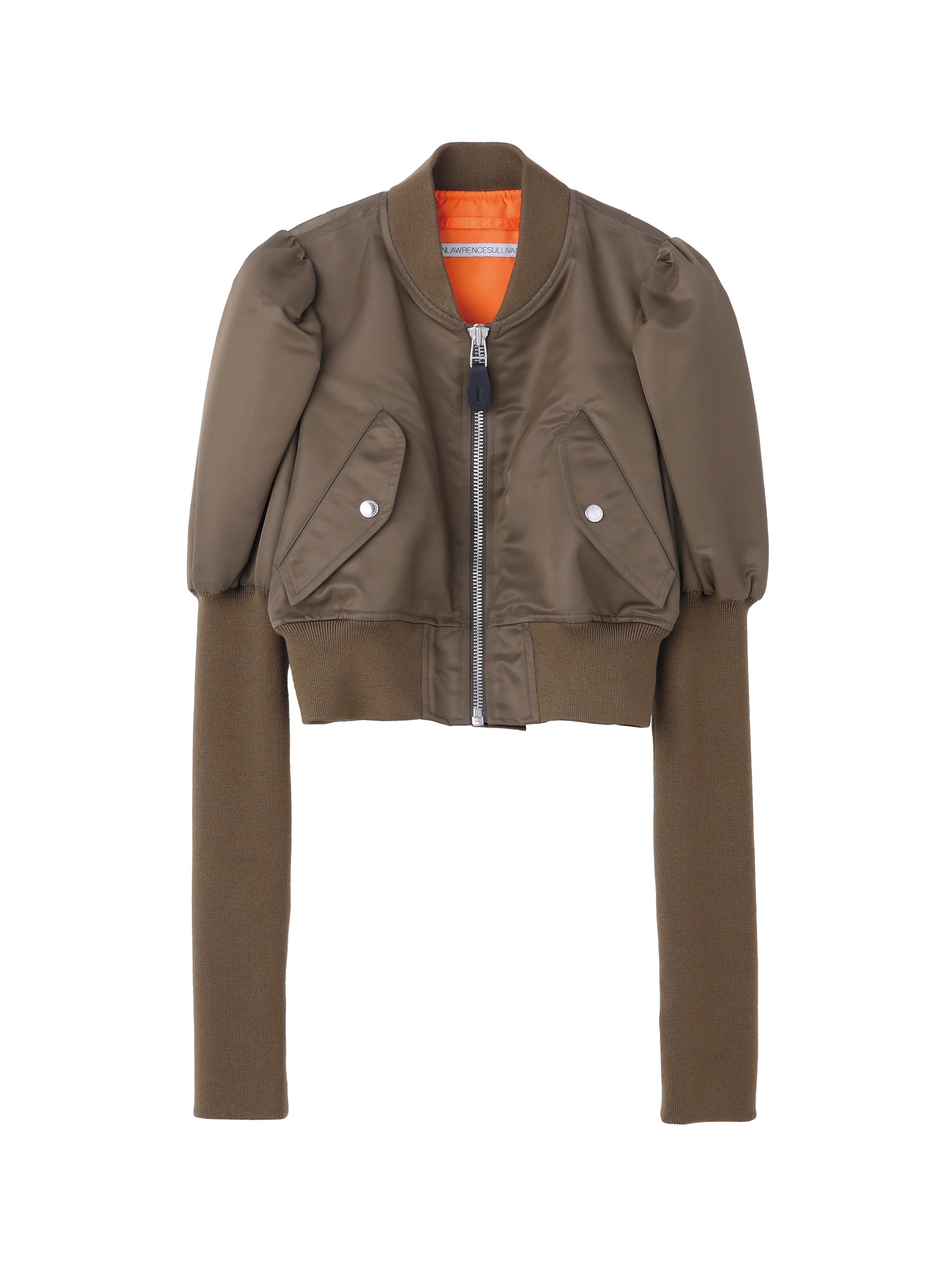 NYLON BOLERO BOMBER JACKET