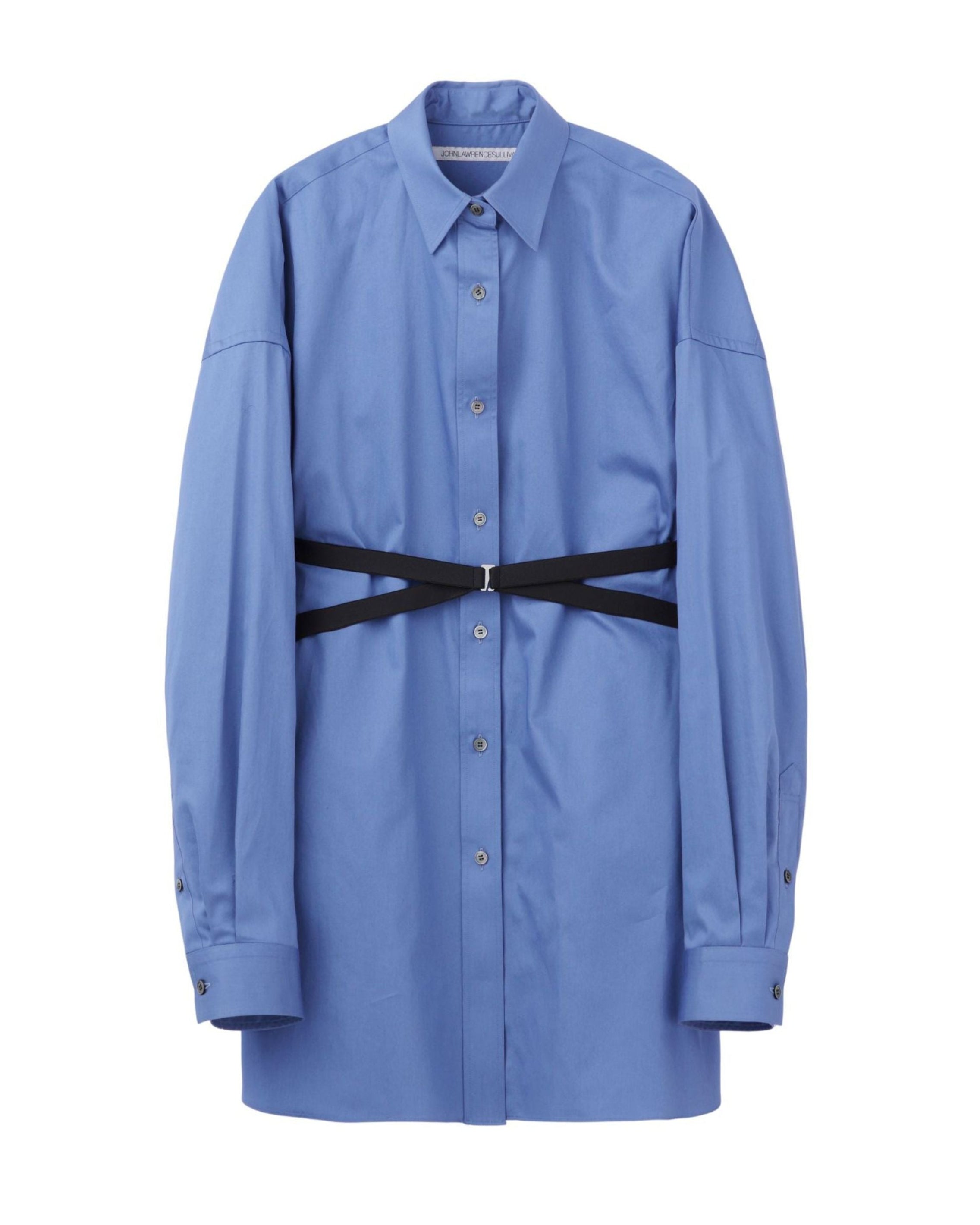 COTTON SATIN OVERSIZED SHIRT