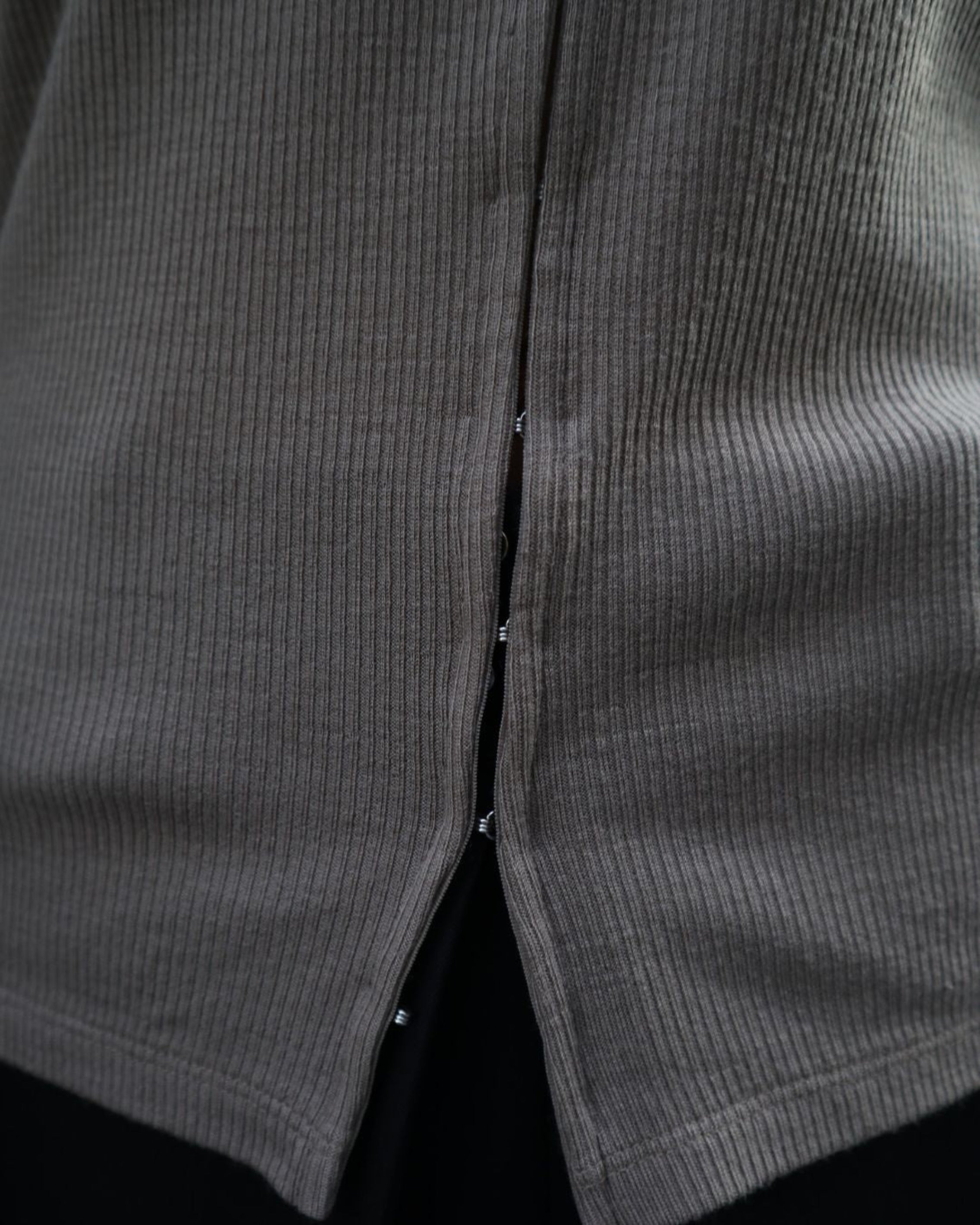 WOOL JERSEY HI NECK TOP