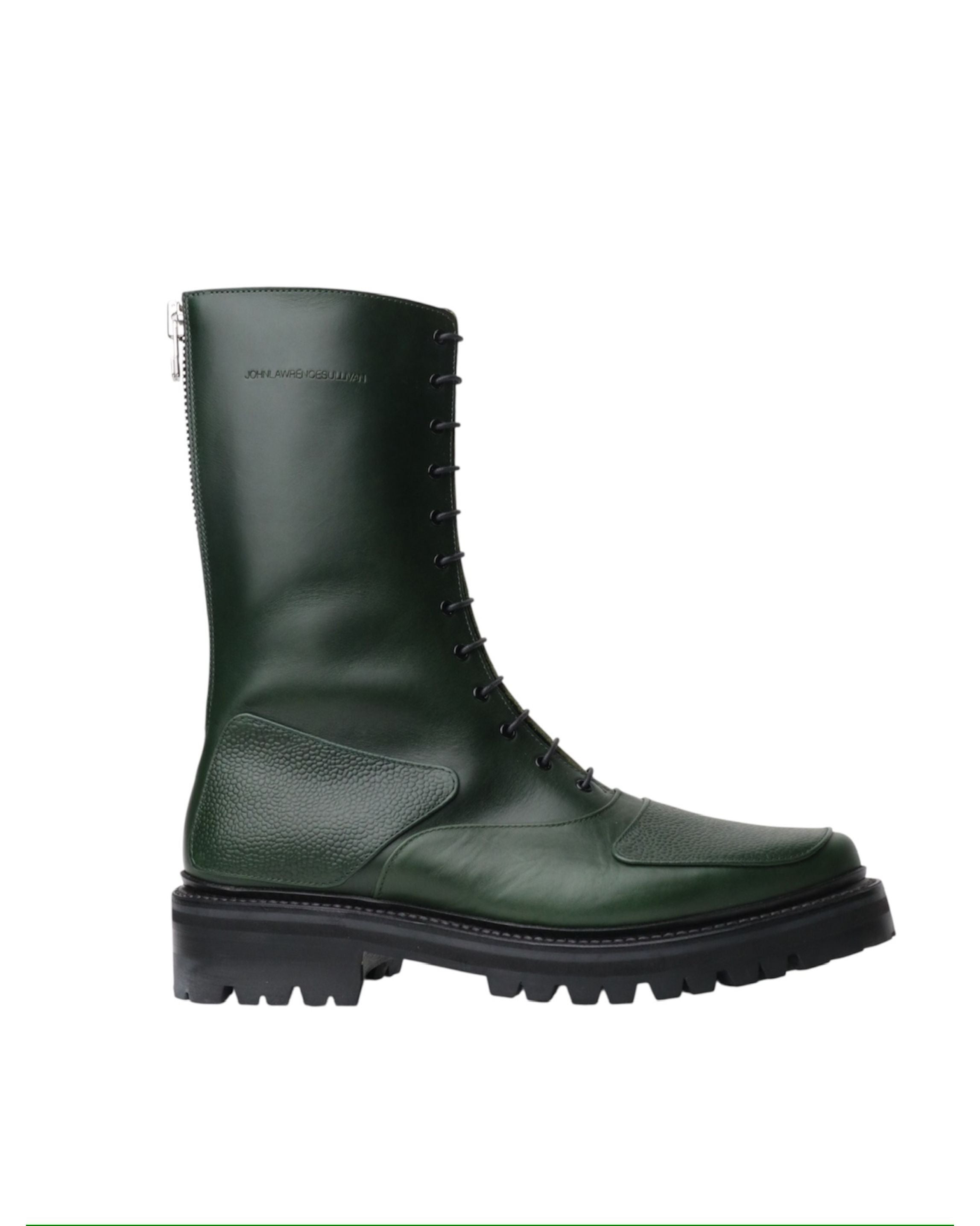 "KLG" 12HOLE BOOTS | GREEN