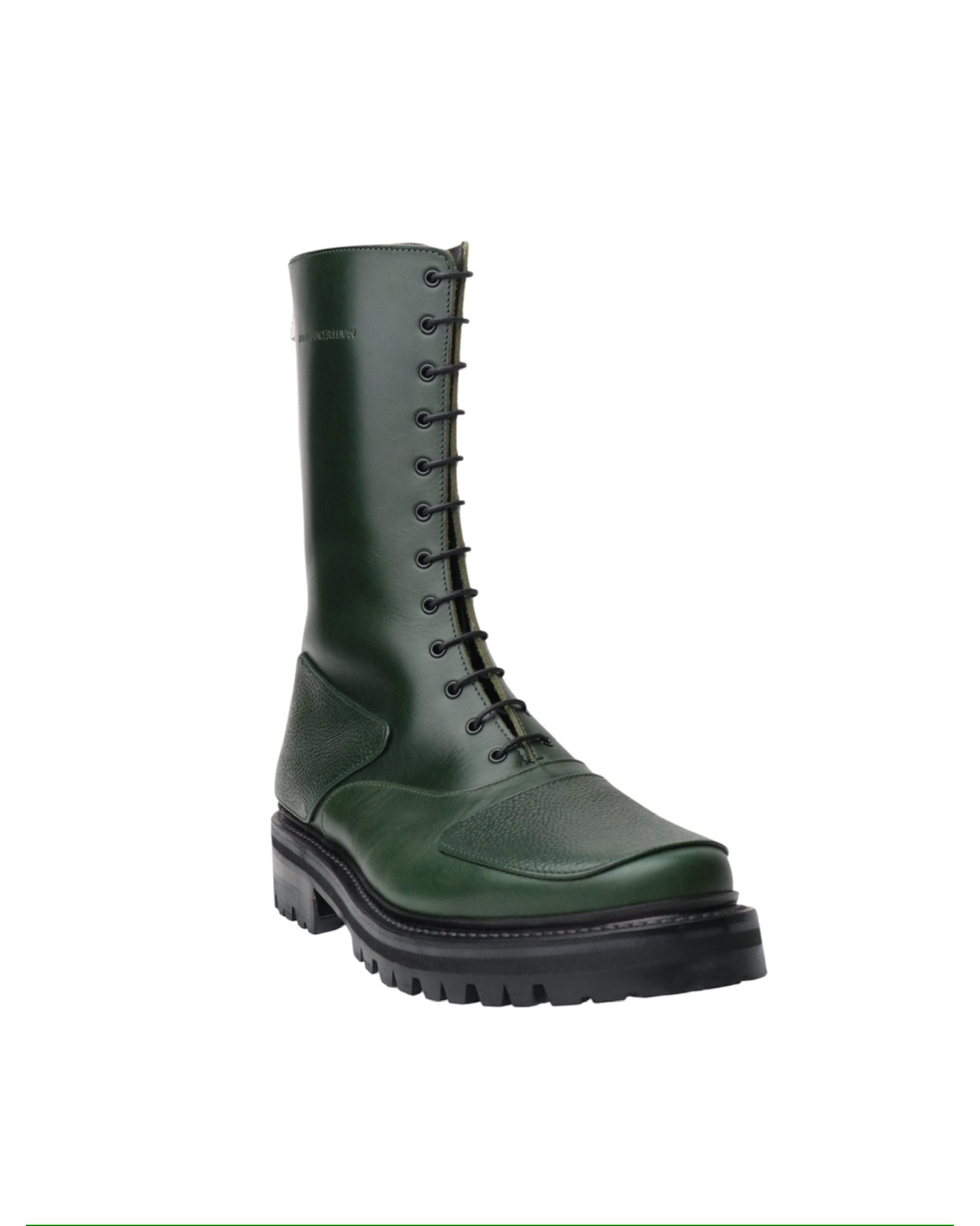 "KLG" 12HOLE BOOTS | GREEN