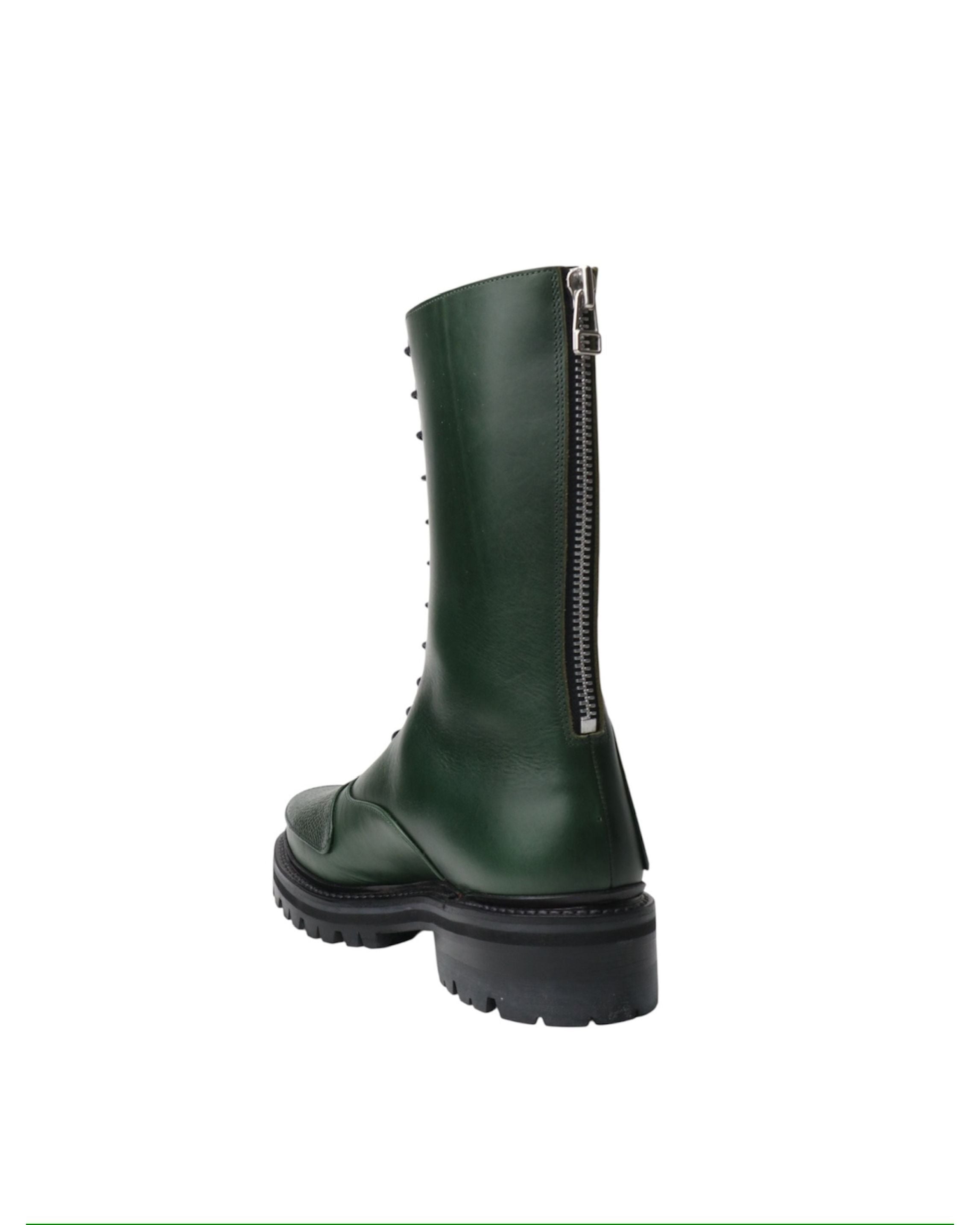"KLG" 12HOLE BOOTS | GREEN