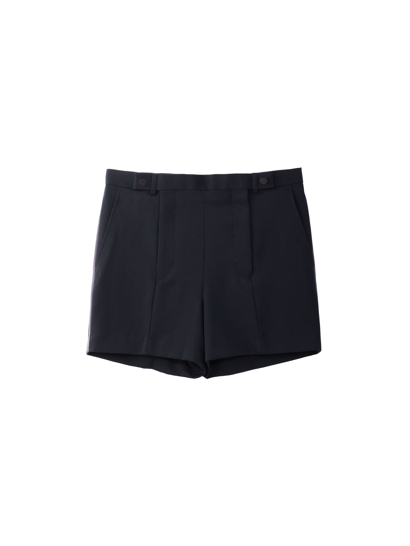 DOESKIN DOUBLE ZIPPERFLY SIDESTRIPE SHORTS