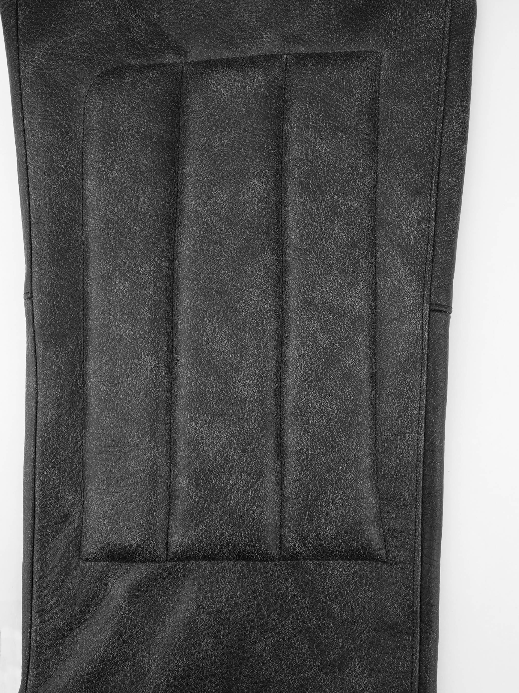 LEATHER BIKER PANTS