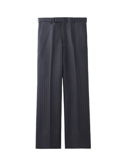 MOHAIR WOOL STRAIGHT TROUSERS