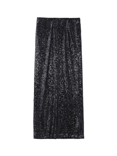 SPANGLE LONG SKIRT