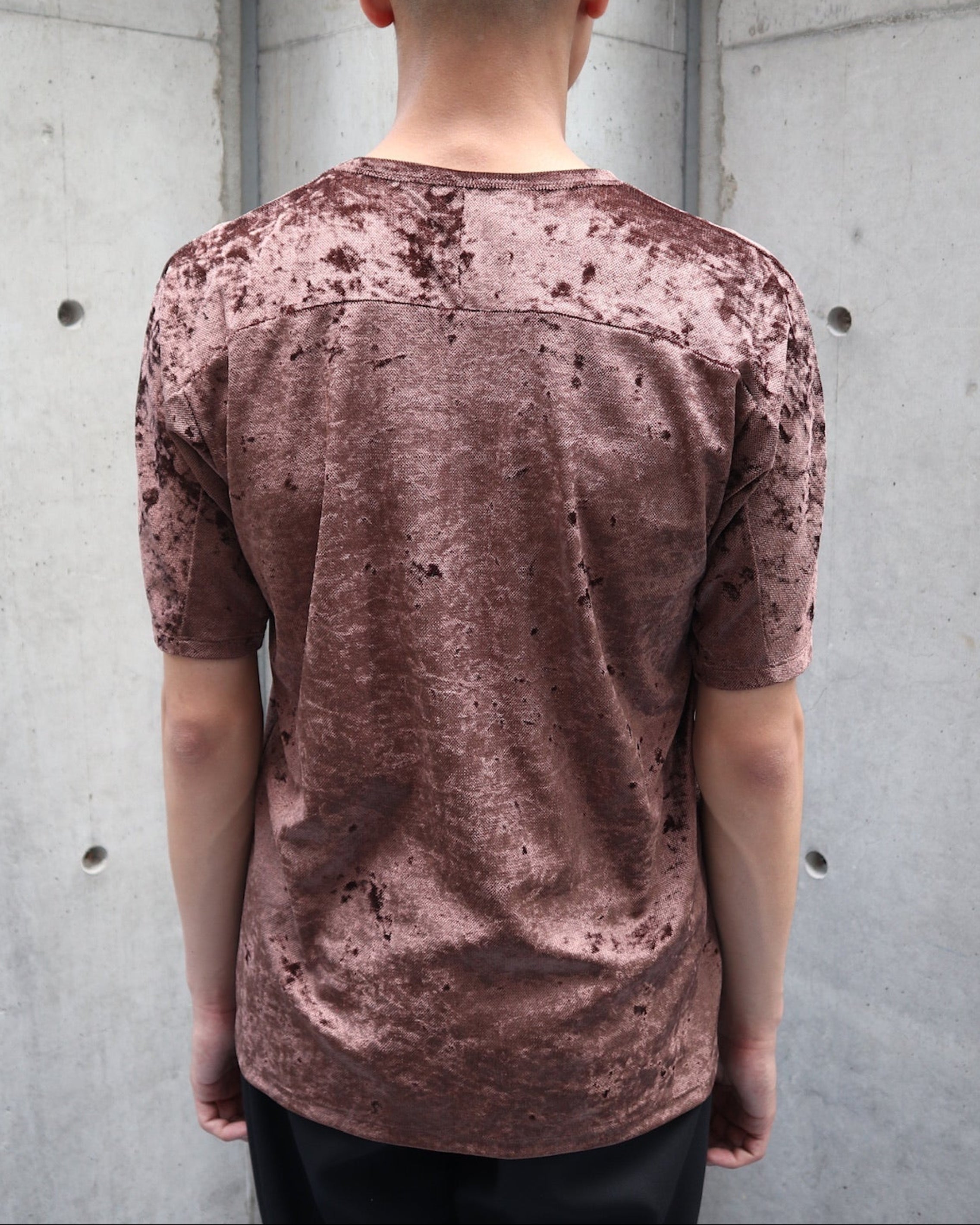 VELVET SWITCHED TEE