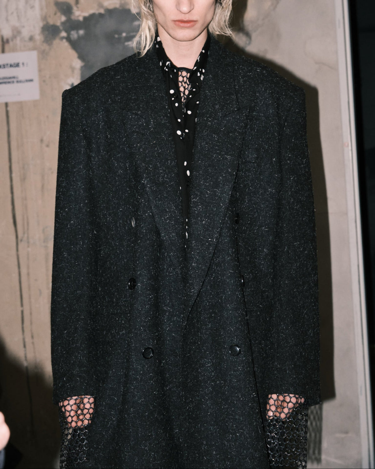 KEMP MELTON DOUBLE BREASTED CHESTERFIELD COAT
