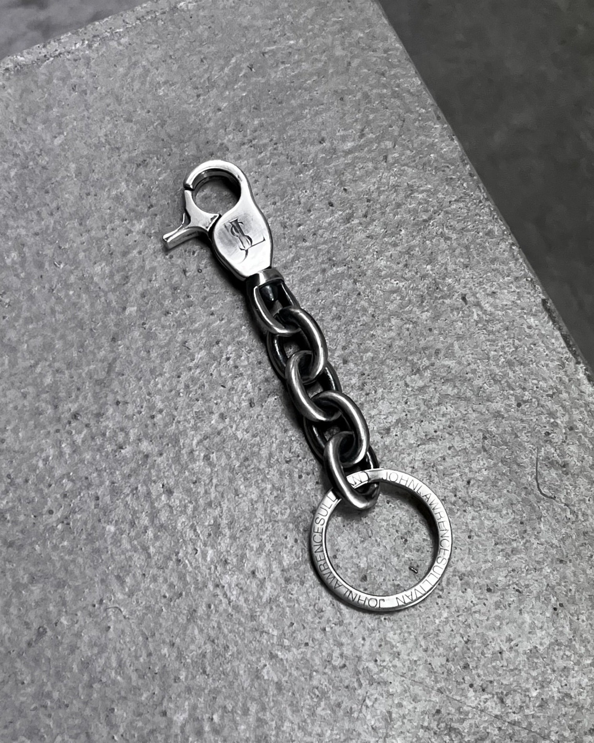 OVAL LINK CHAIN KEY RING