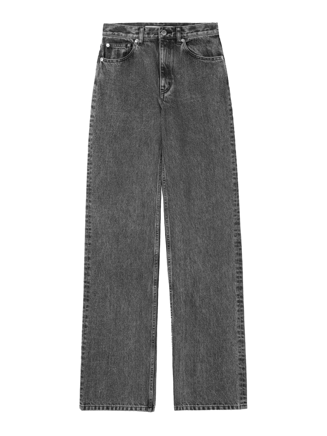 Washed denim straight pants – JOHN LAWRENCE SULLIVAN