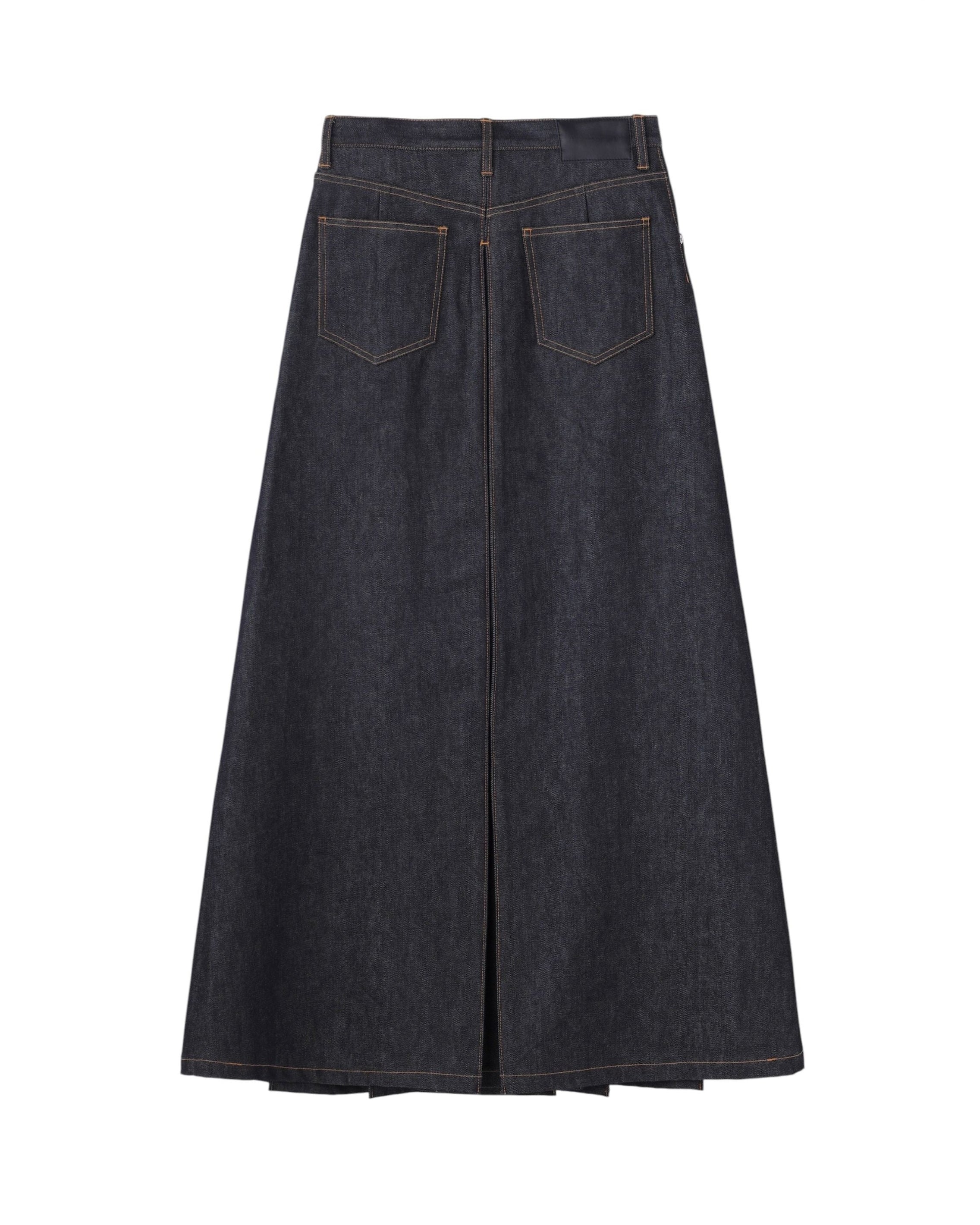 RIGID DENIM HAKAMA SKIRT
