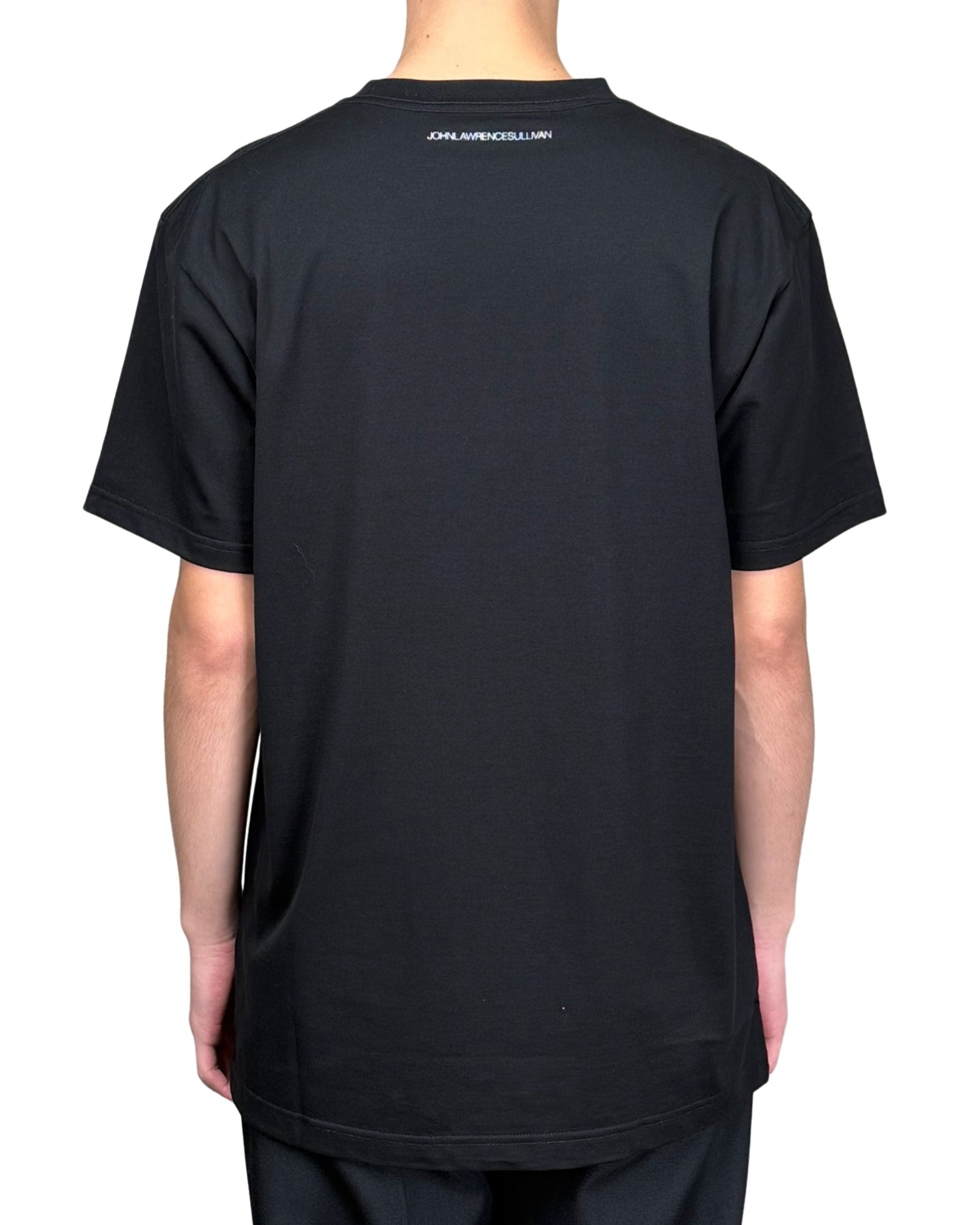 "A MUSE" PRINT SLASHED TEE