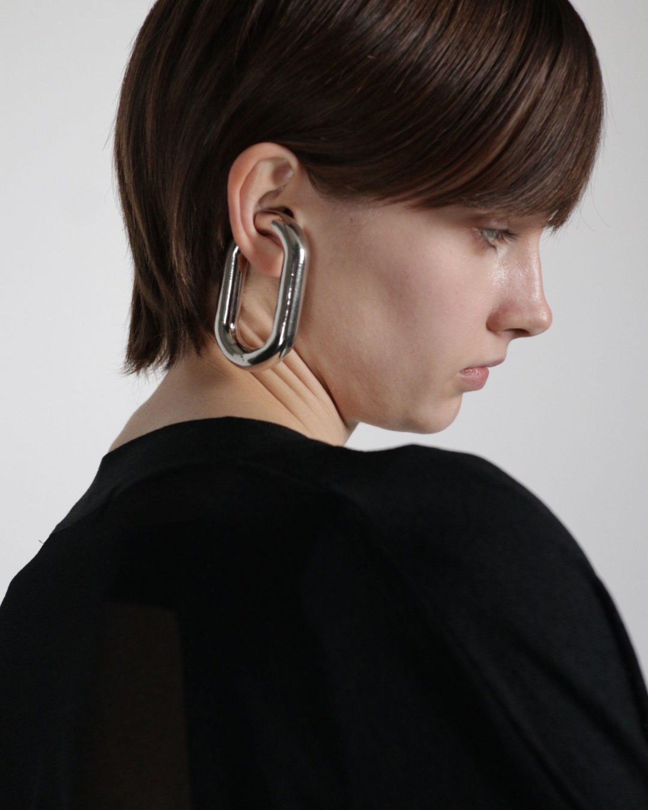 Big Aluminum Ear Cuff
