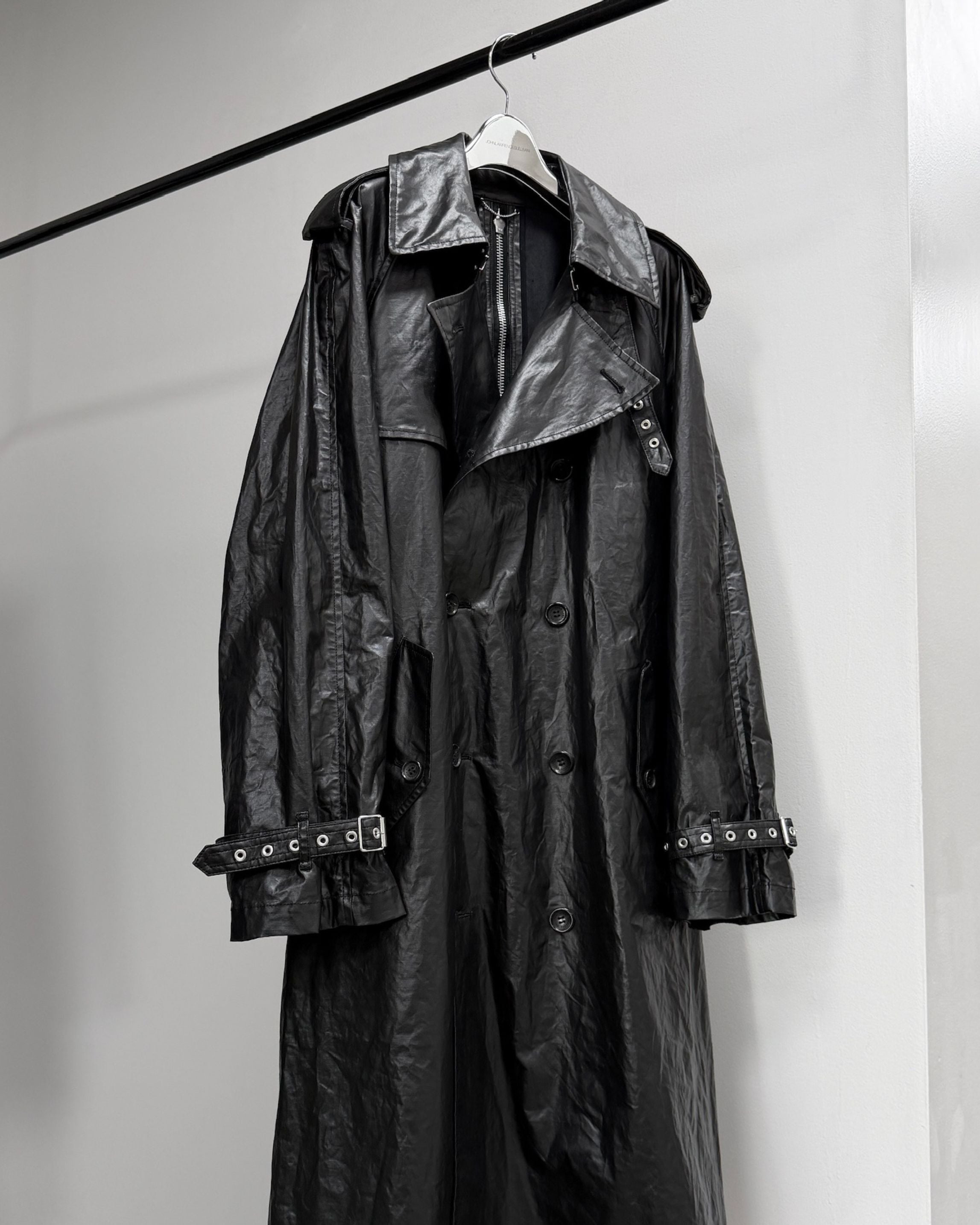C/L COATING ZIPPED TRENCH COAT