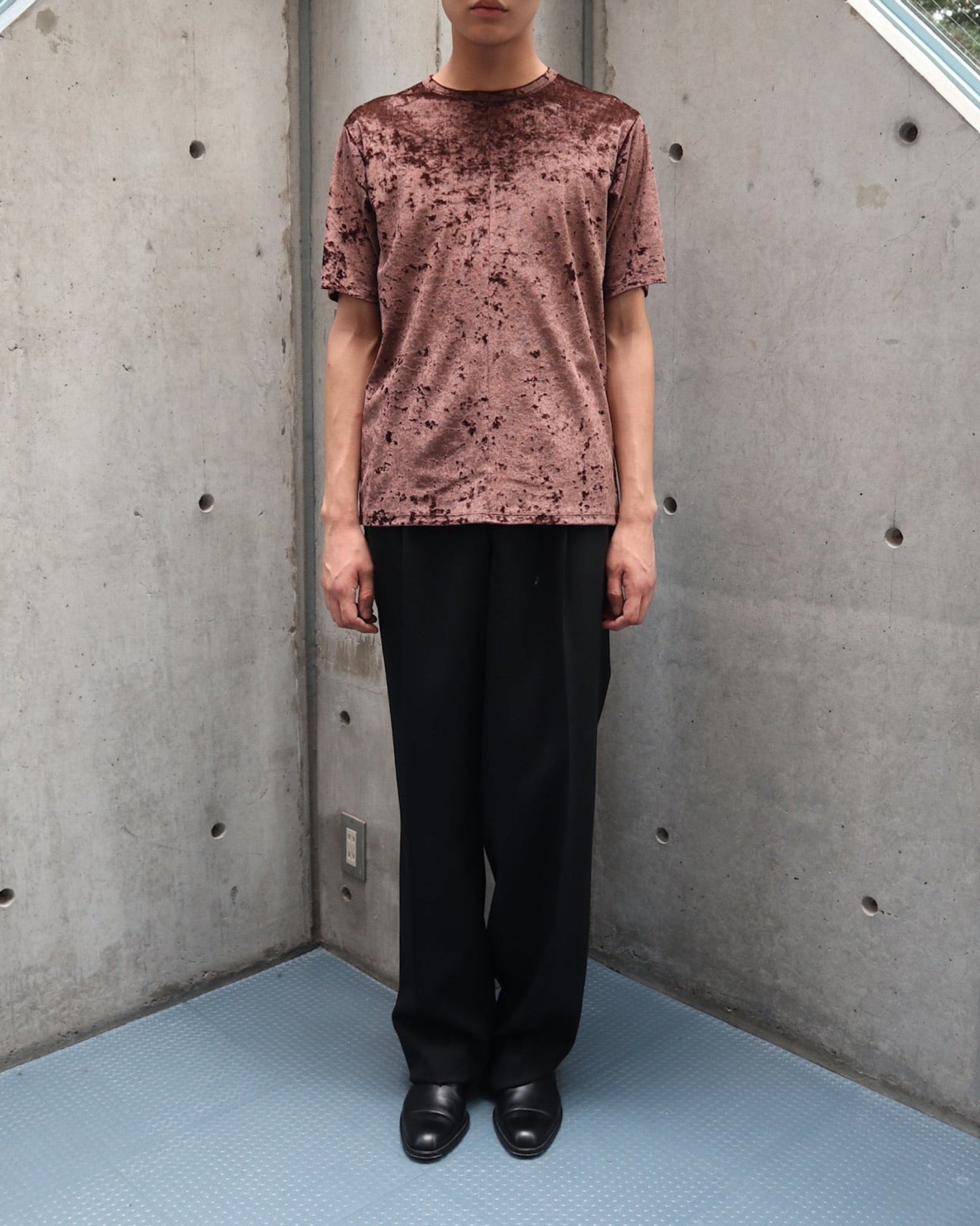 VELVET SWITCHED TEE