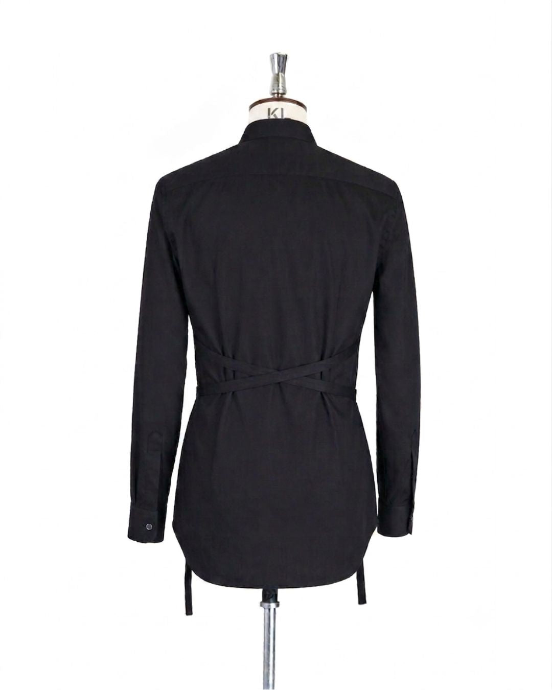 COTTON SATIN BONDAGE SHIRT