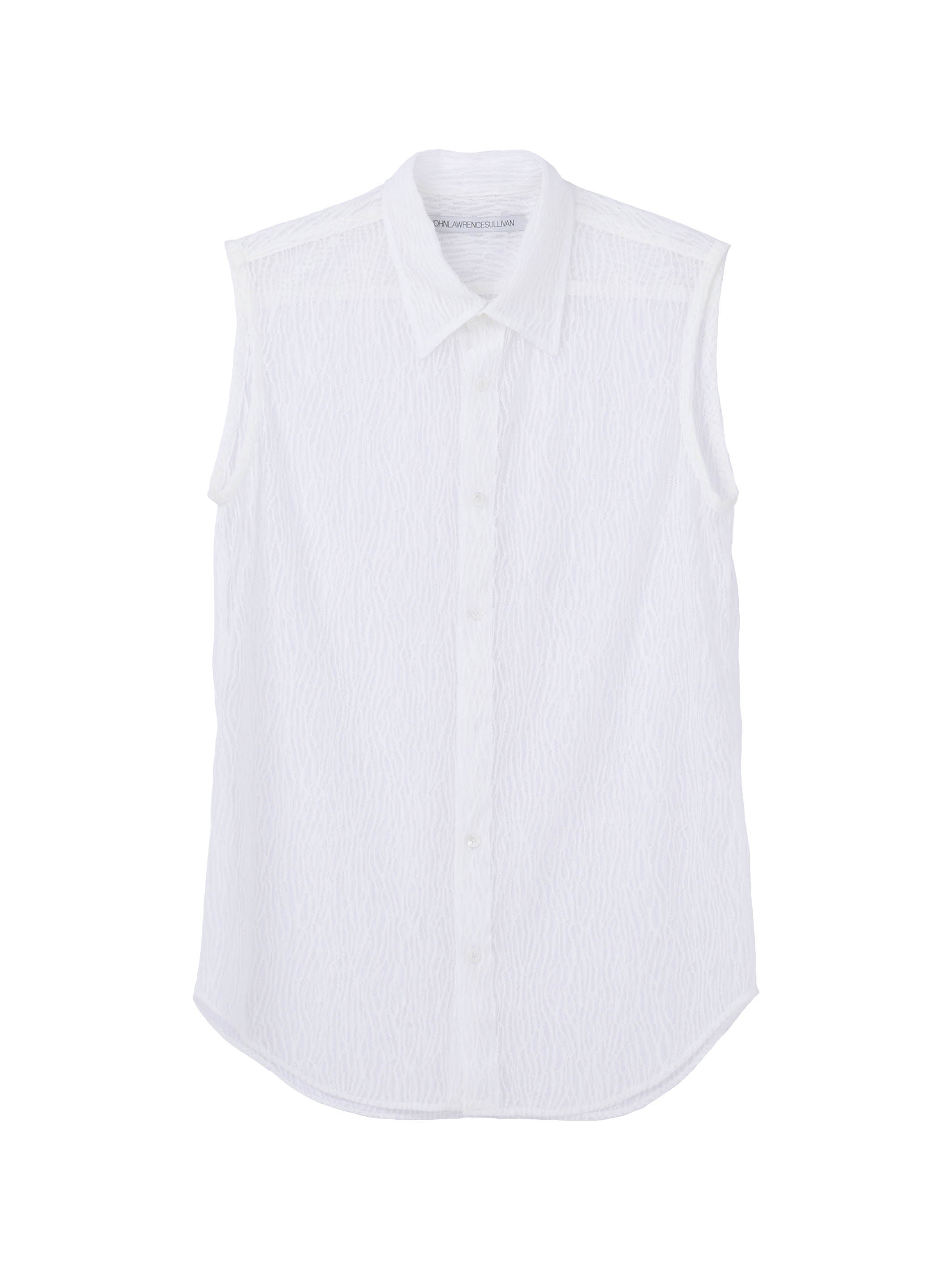 Lace Sleevels Shirt