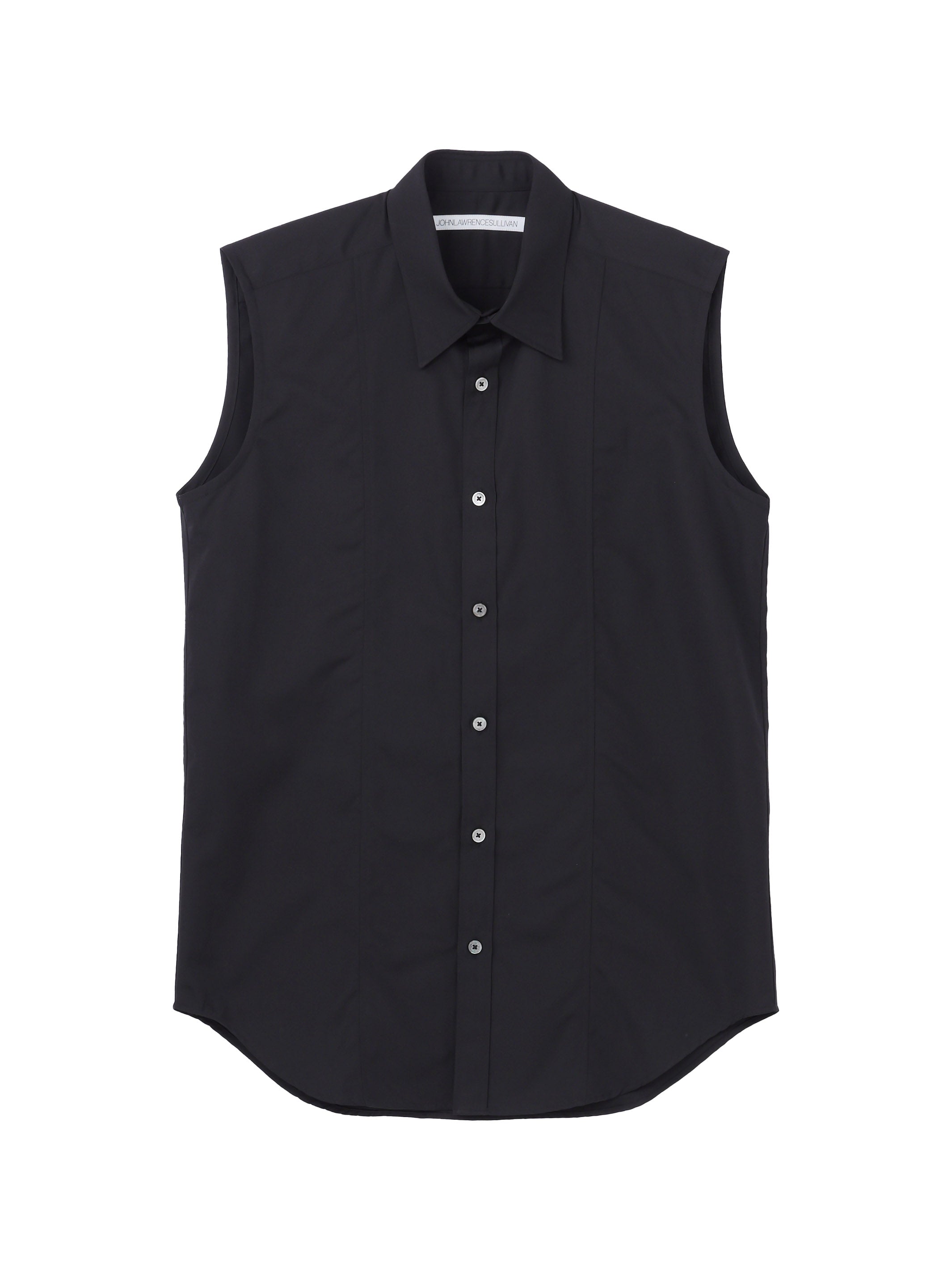 Grosgrain sleeveless shirt