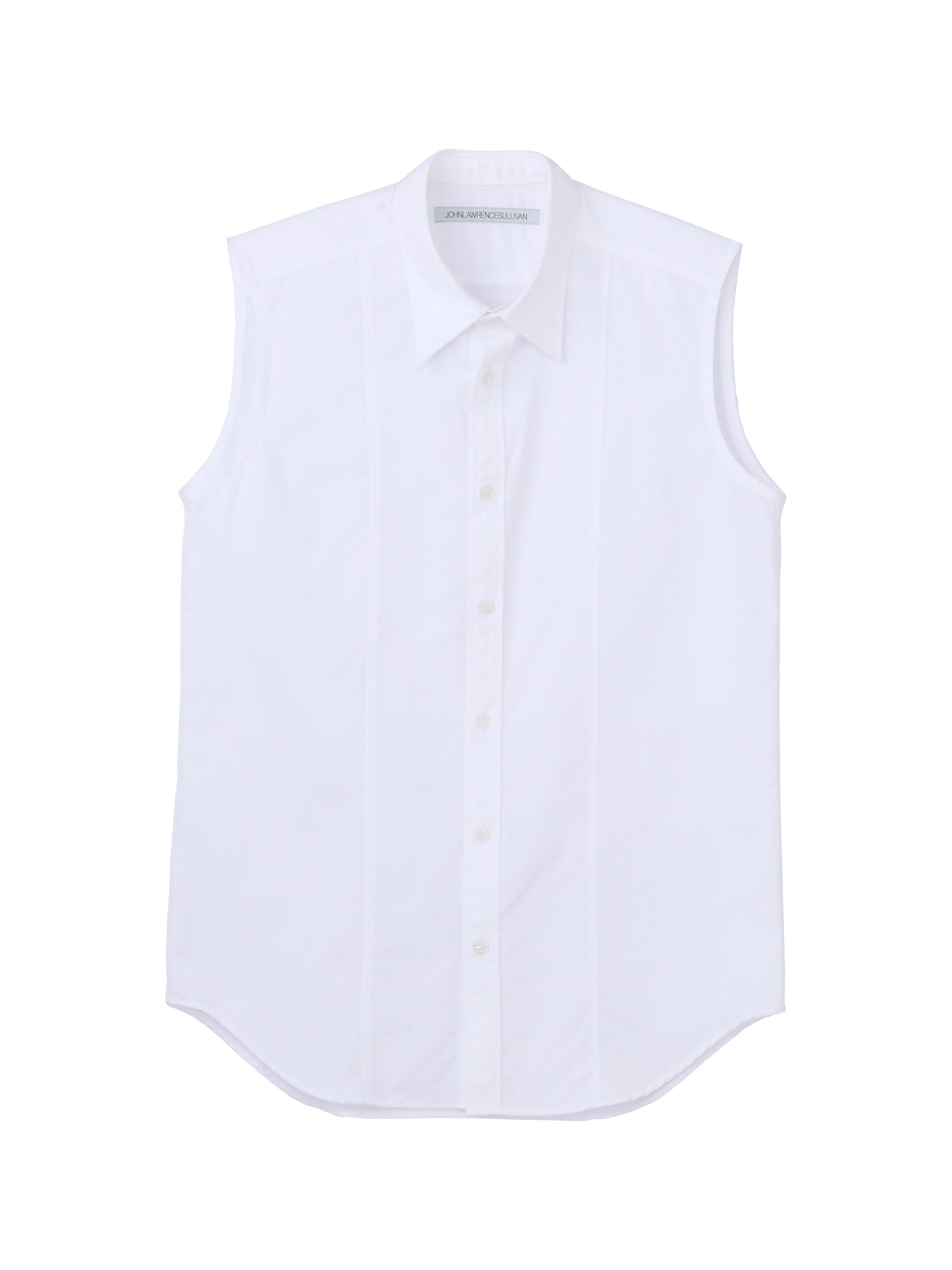 Grosgrain sleeveless shirt