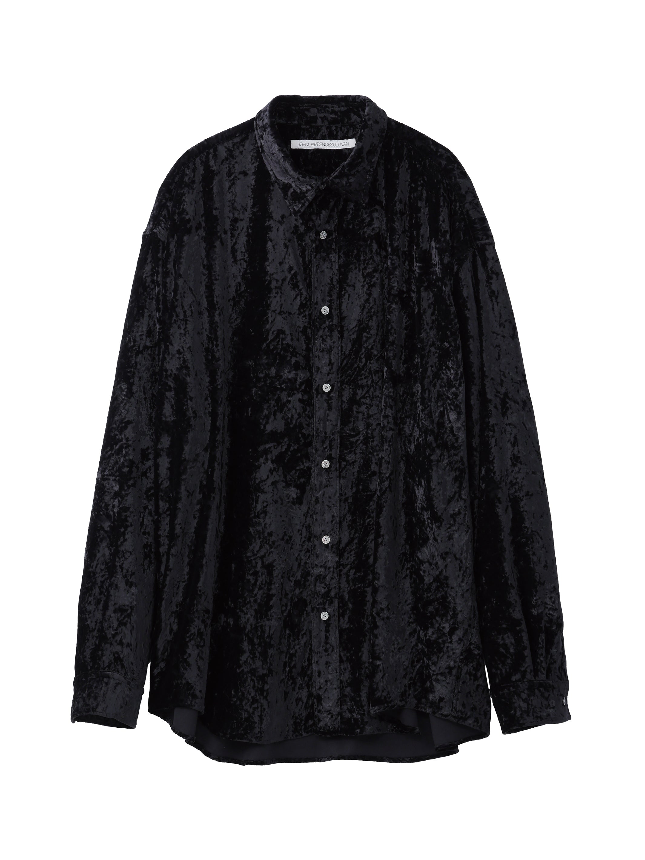 Crushed Velvet OversideD Shirt