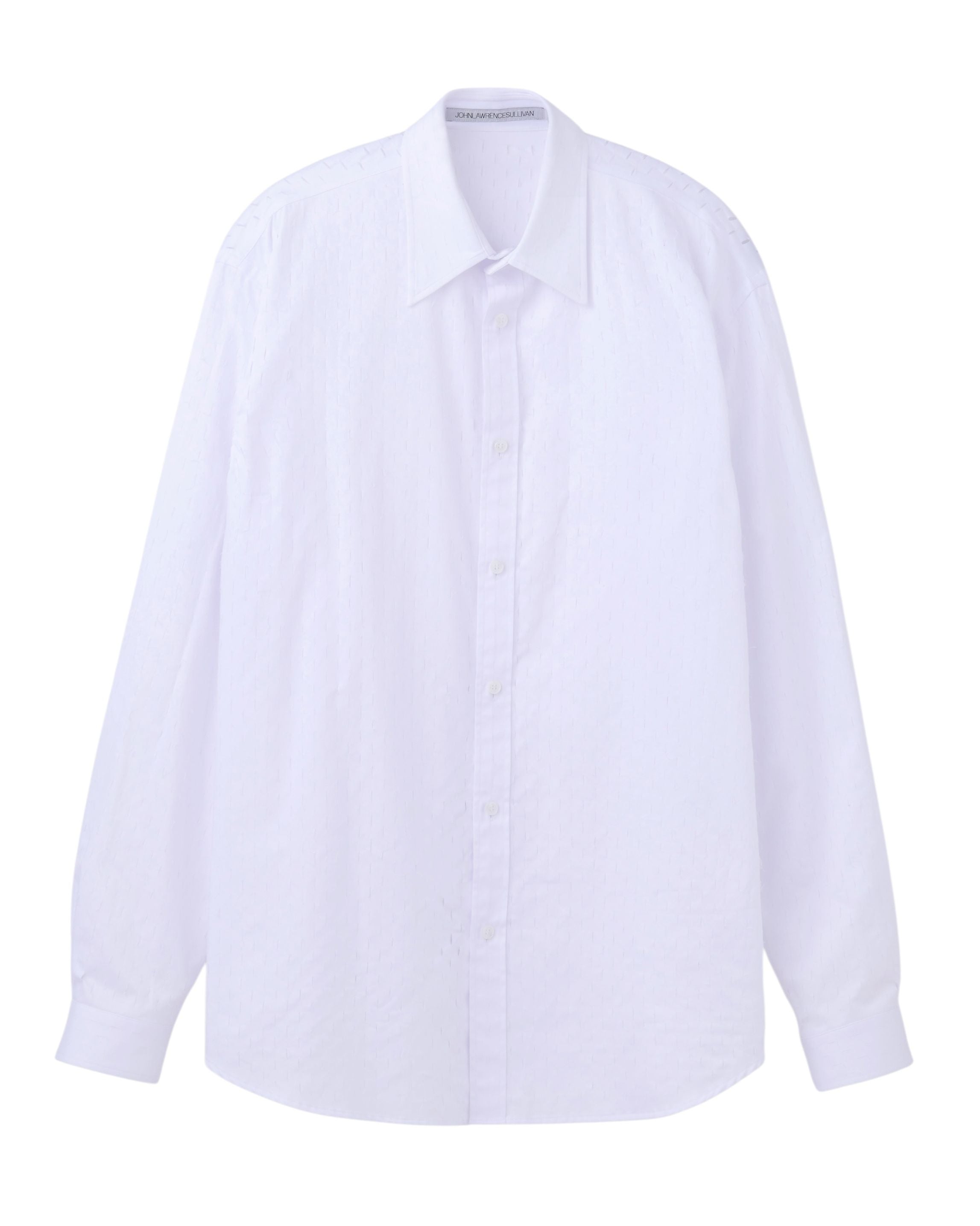 【3月末発売予定】SLASHED COTTON REGULAR COLLAR SHIRT