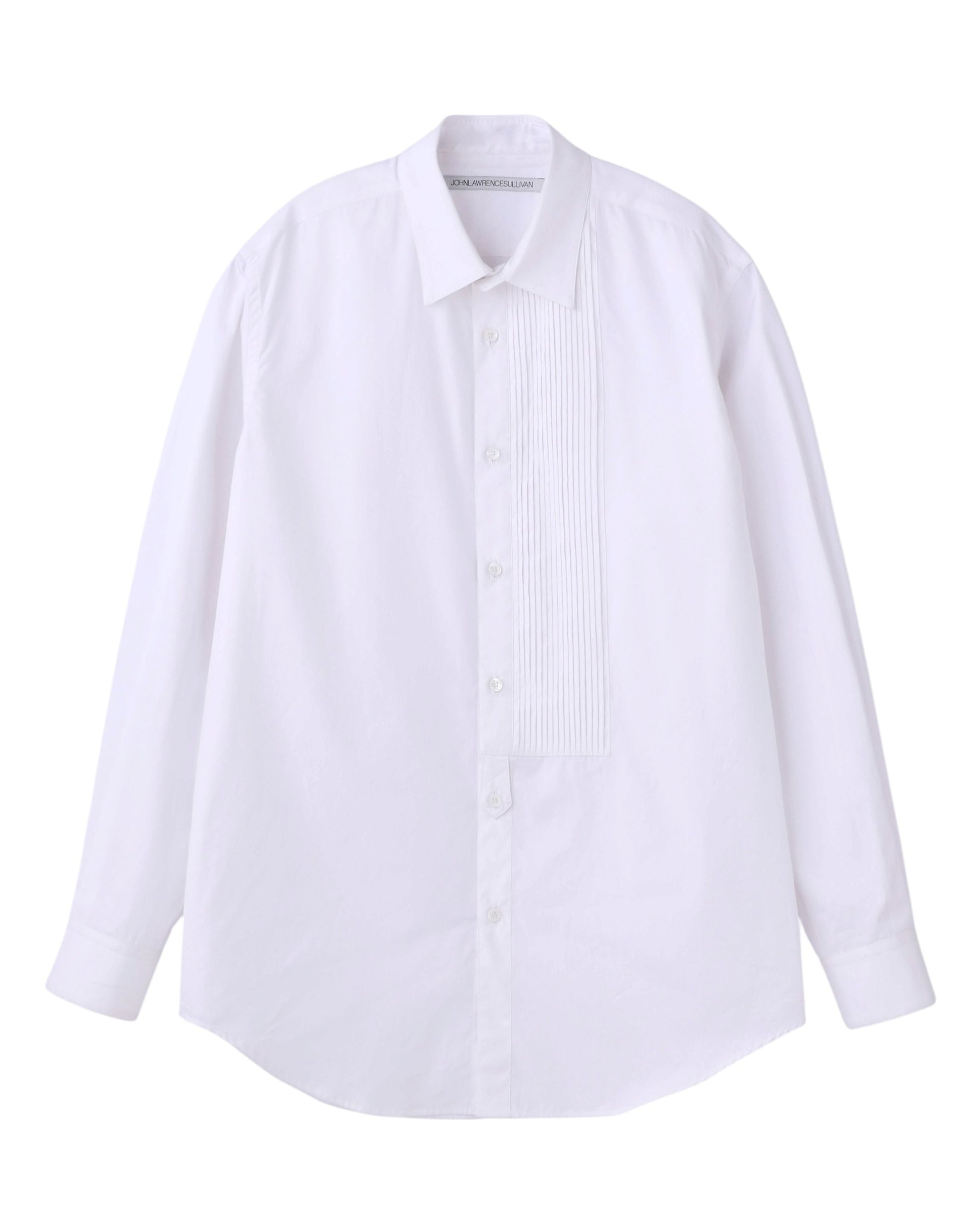 BROADCLOTH PIN TUCK SHIRT