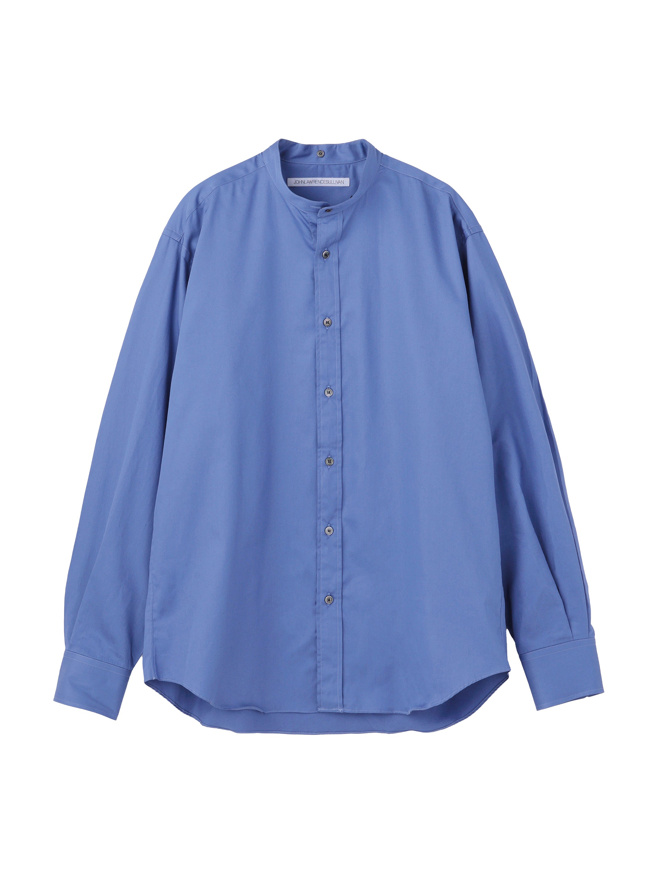 COTTON SATIN DETACHABLE COLLAR SHIRT