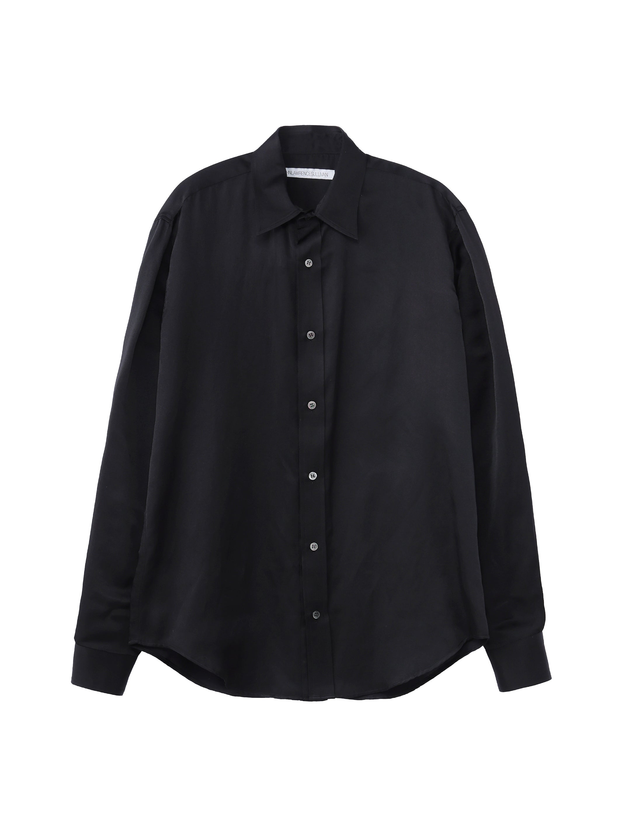 Satin Regular Collar Shirt