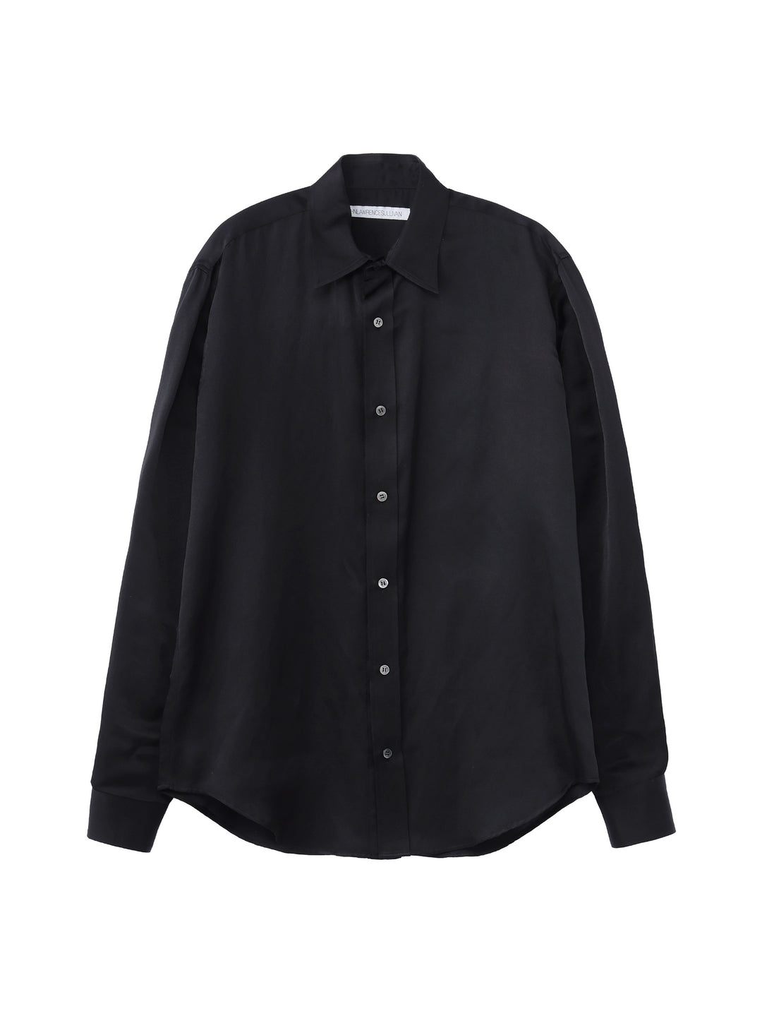 Satin Regular Collar Shirt