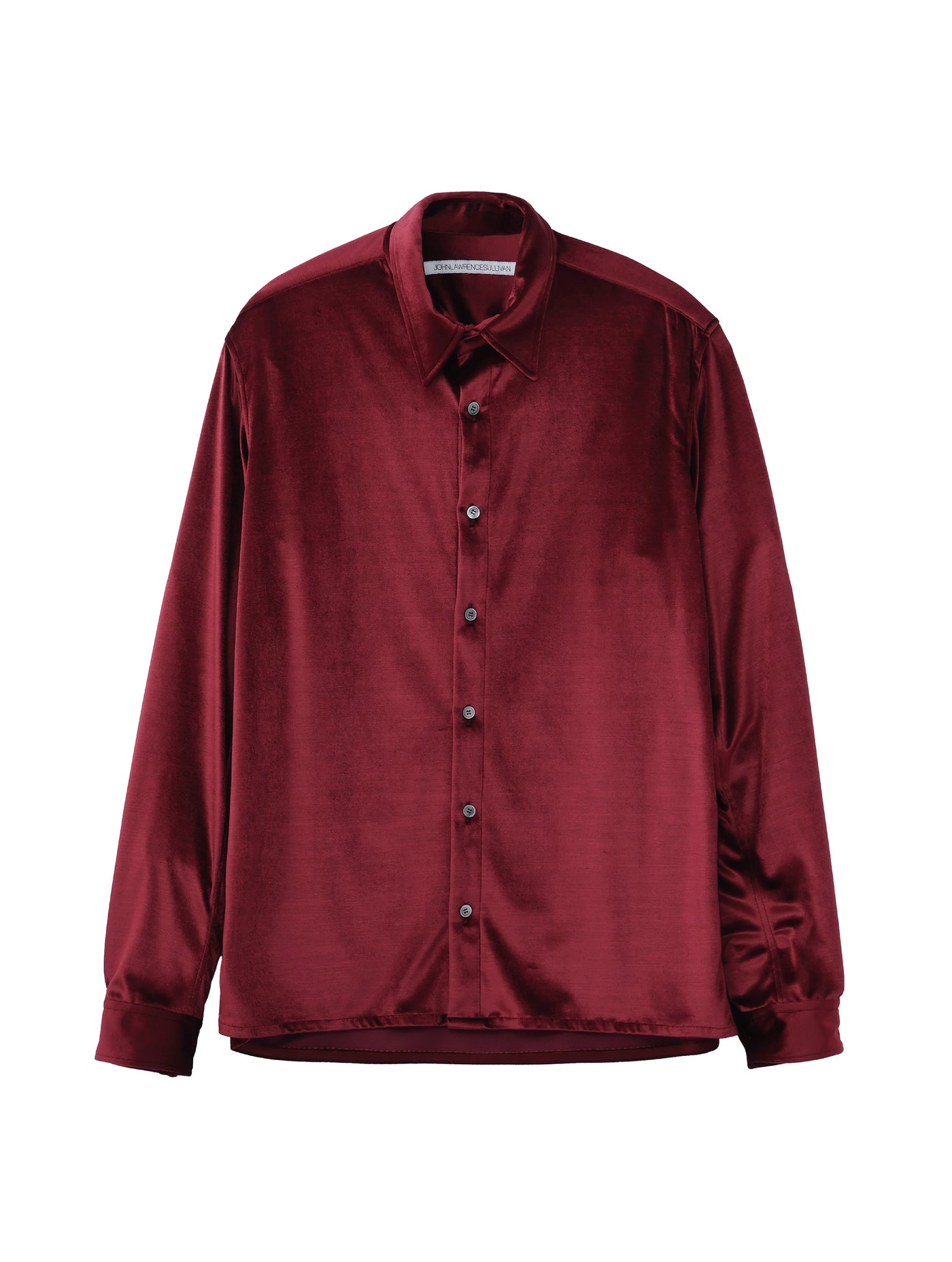 Velour Regular Collar Shirt