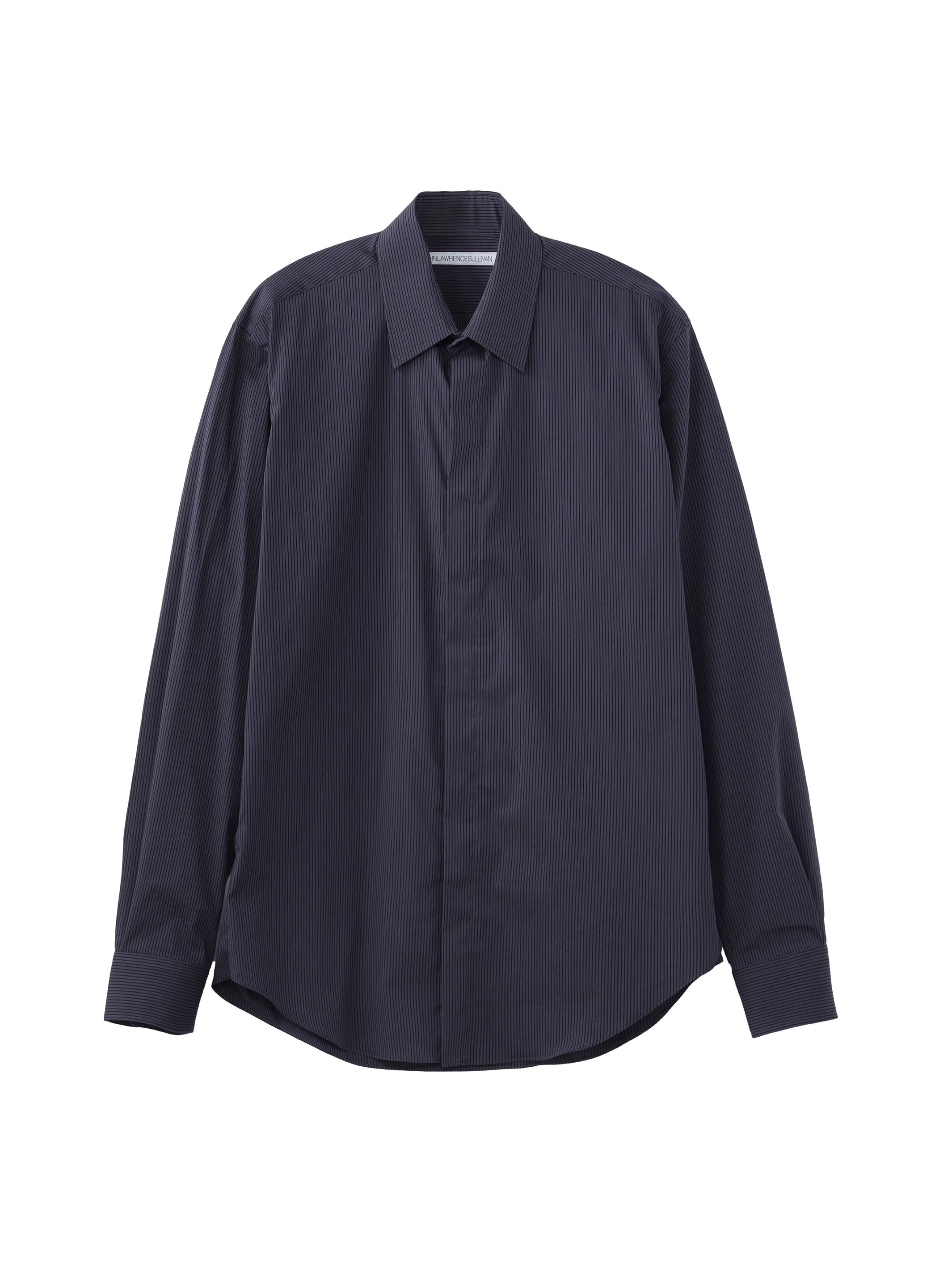 Striped BroadCloth Regular Collar Shirt