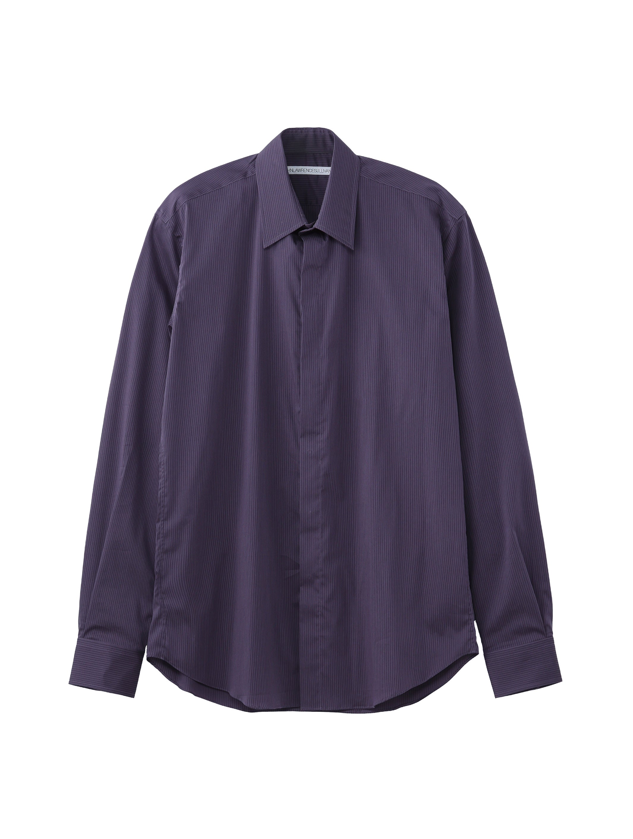 Striped BroadCloth Regular Collar Shirt