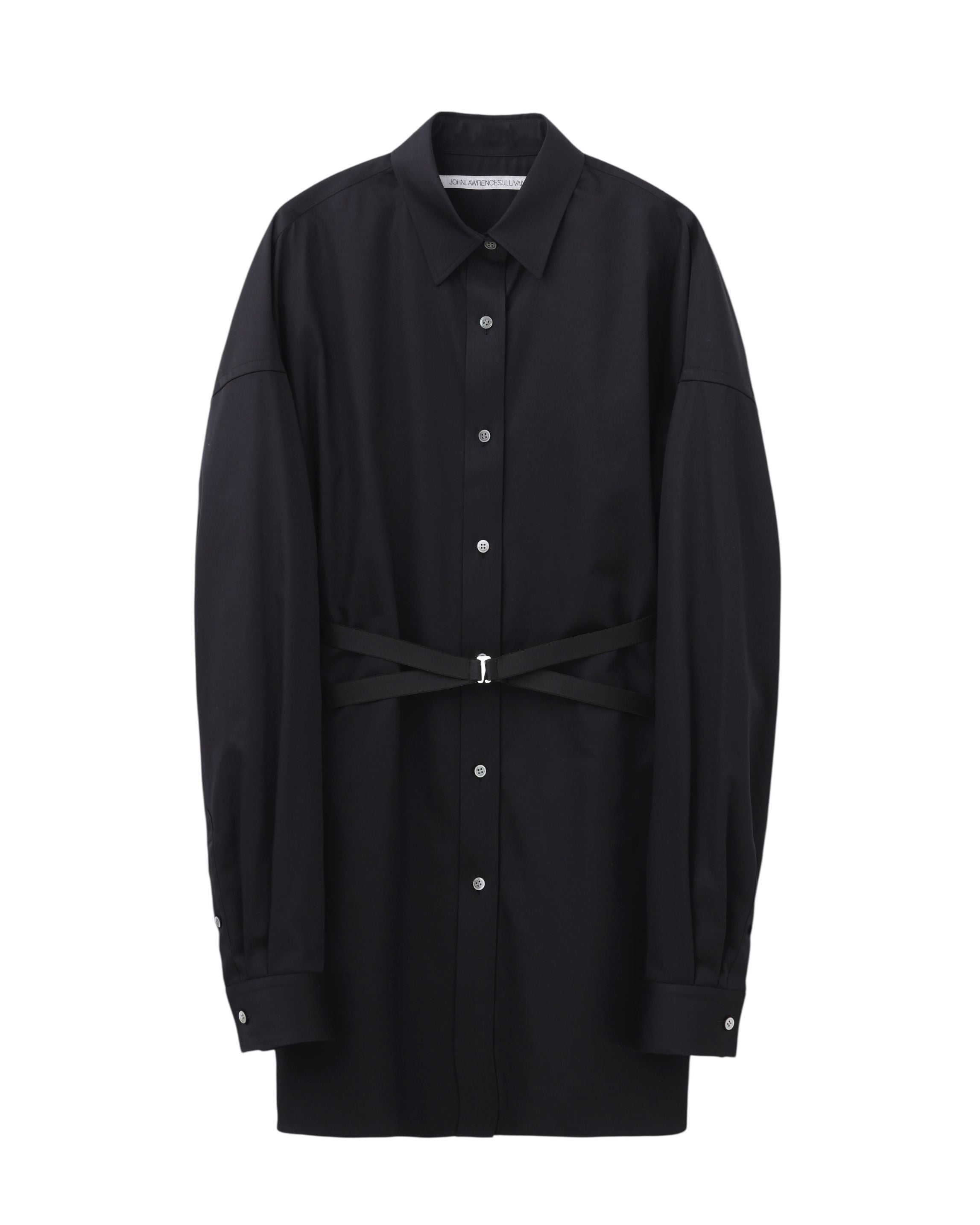 COTTON SATIN OVERSIZED SHIRT