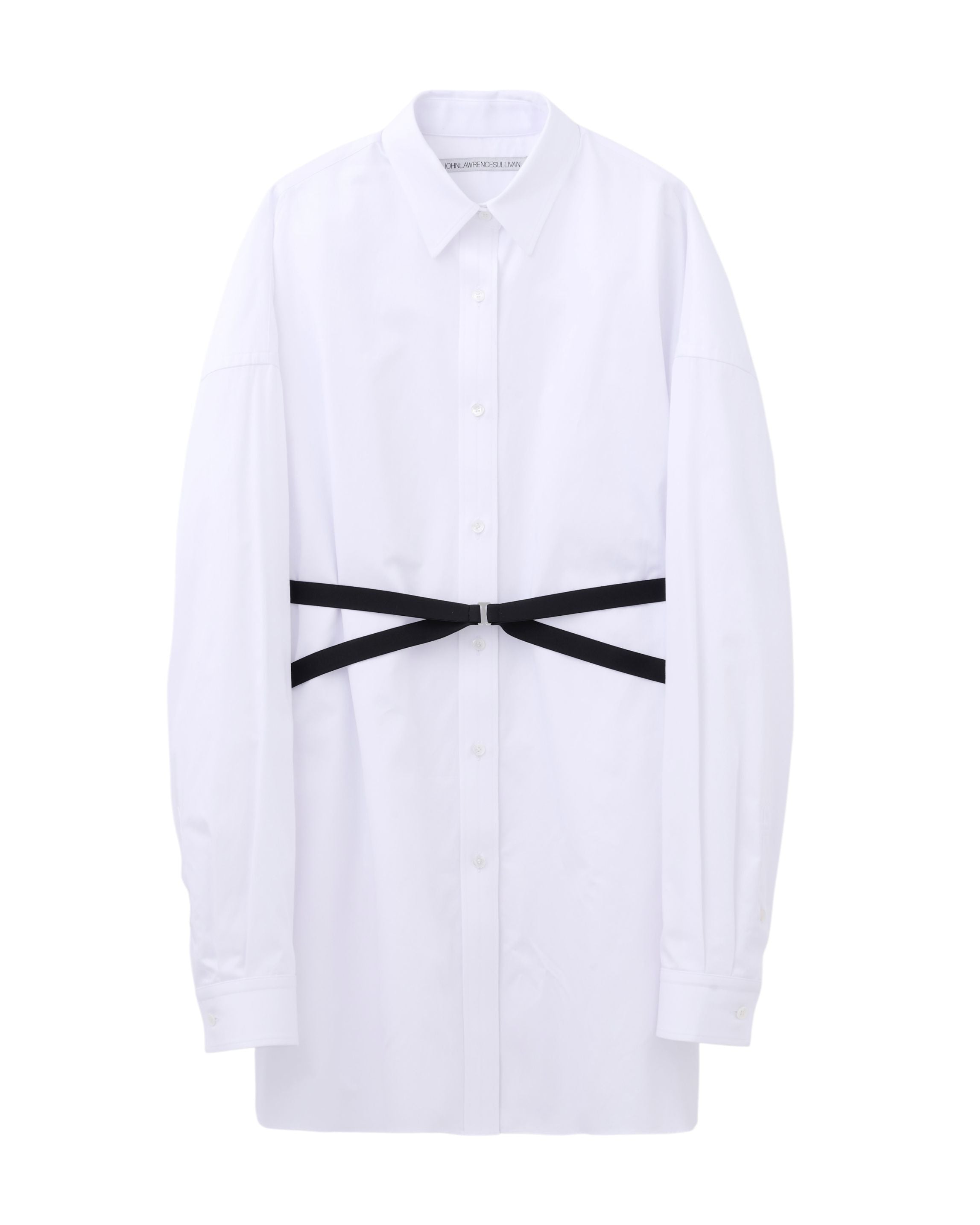 COTTON SATIN OVERSIZED SHIRT