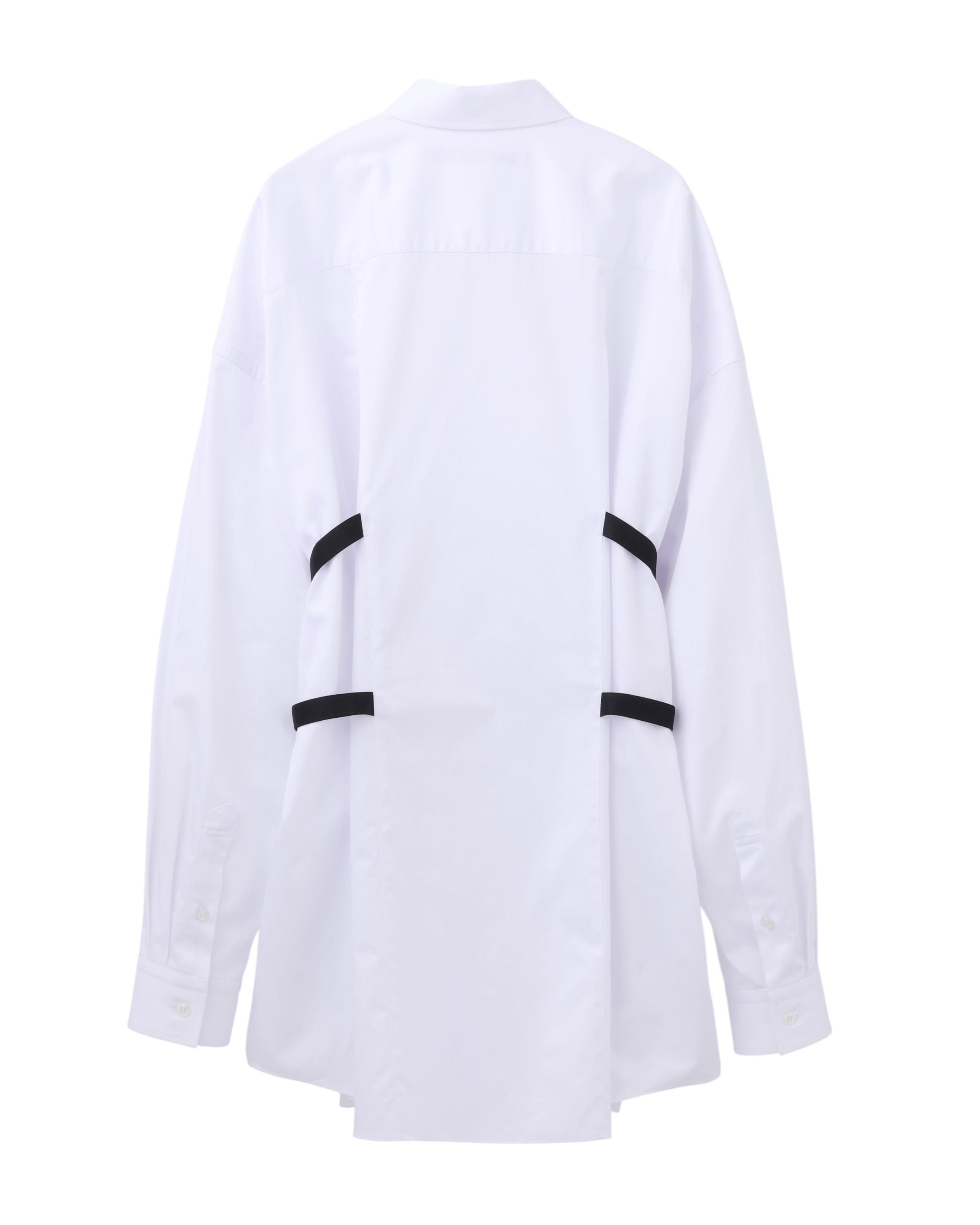 COTTON SATIN OVERSIZED SHIRT