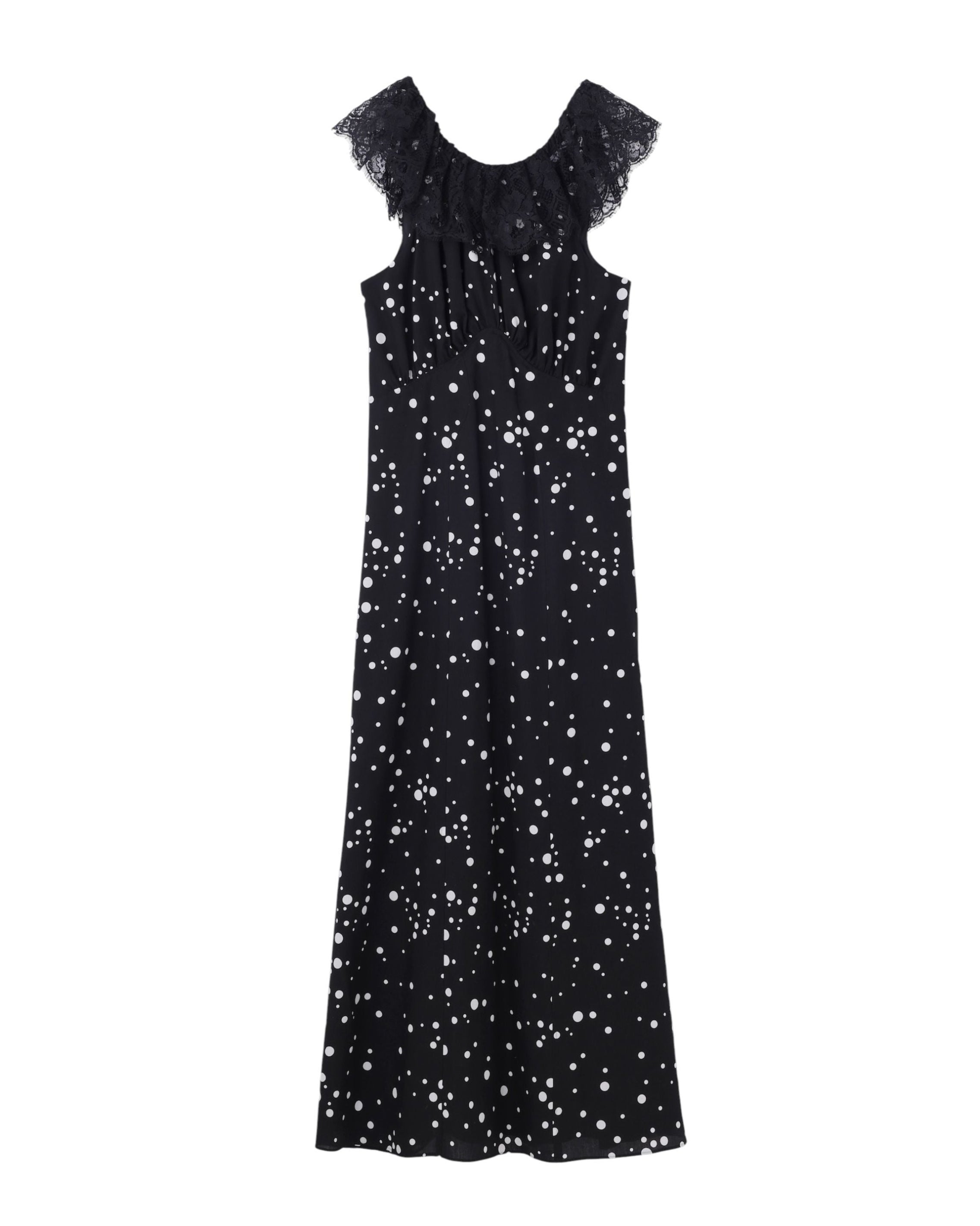 RANDOM DOT SLIP DRESS