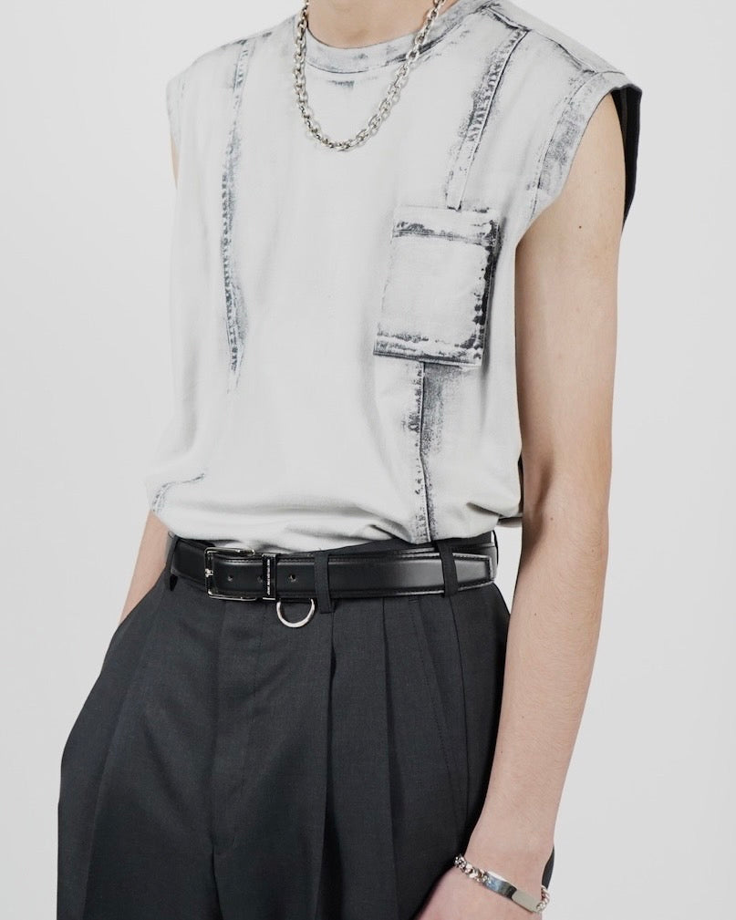 Silver Chain Short Necklace