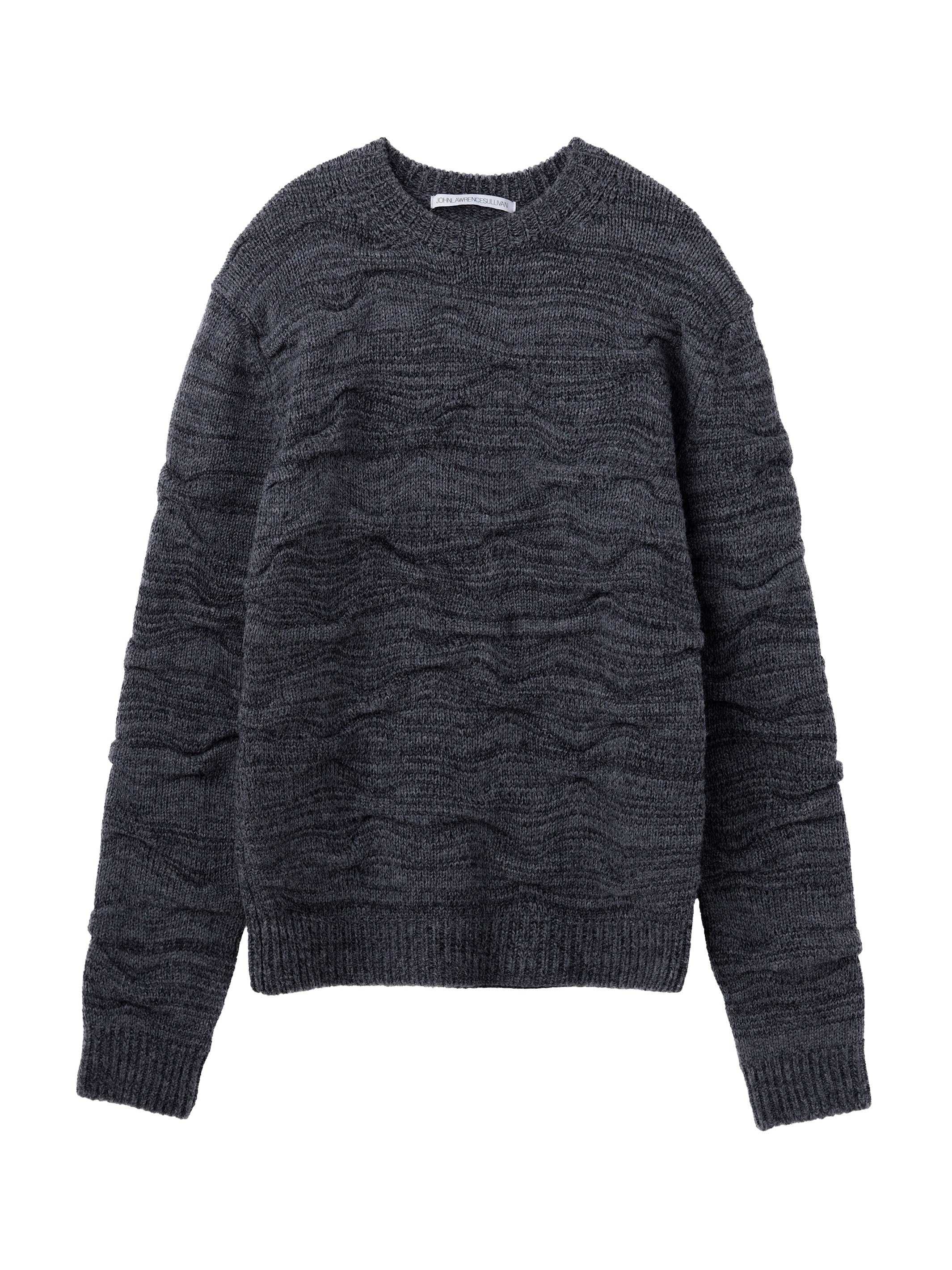 TUCK STITCHED KNIT SWEATER