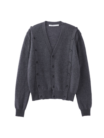 Mohair Cardigan with Button