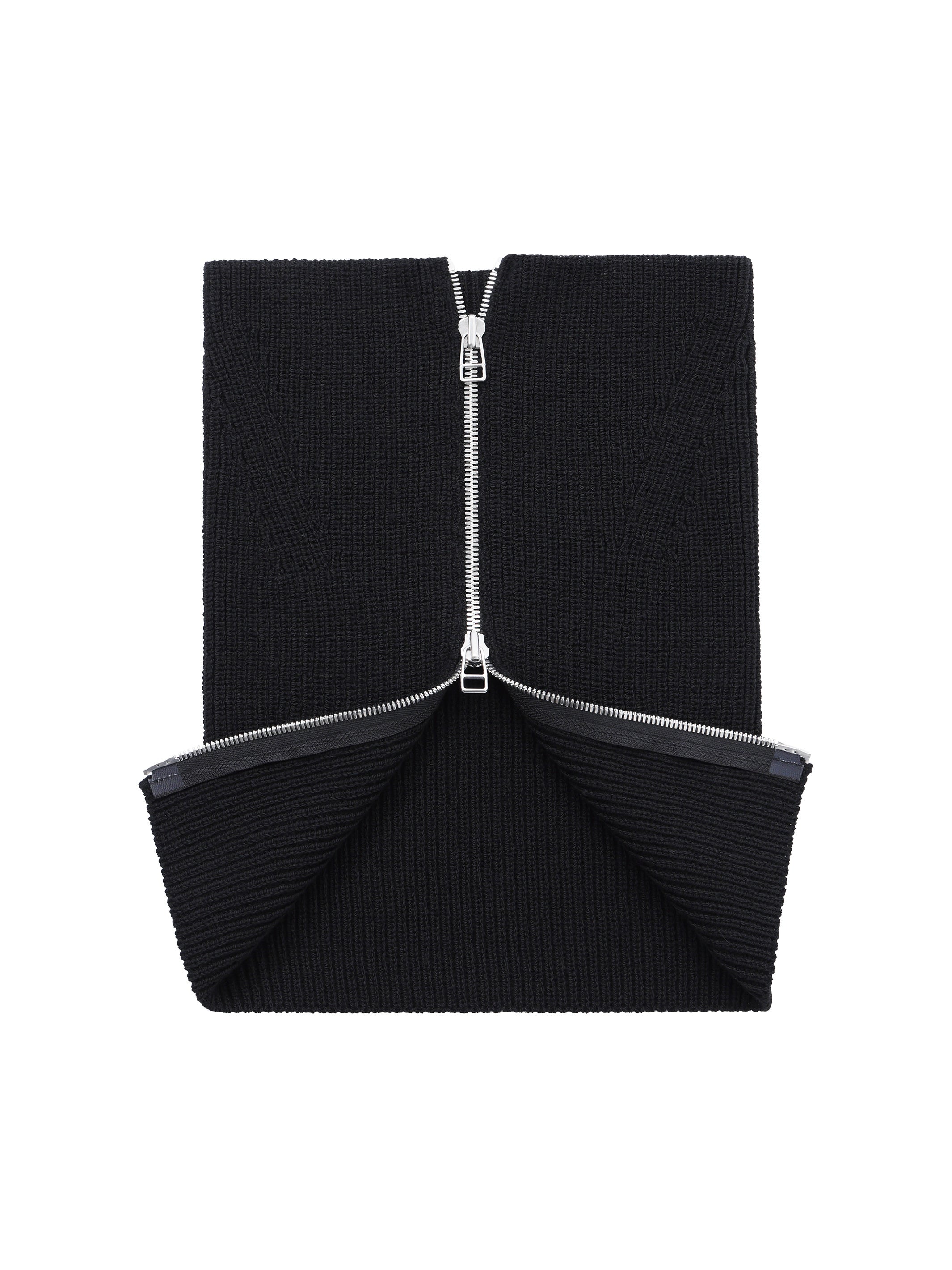 【楽ギフ_包装】 ZIPPED KNIT NECK GAITER 小物