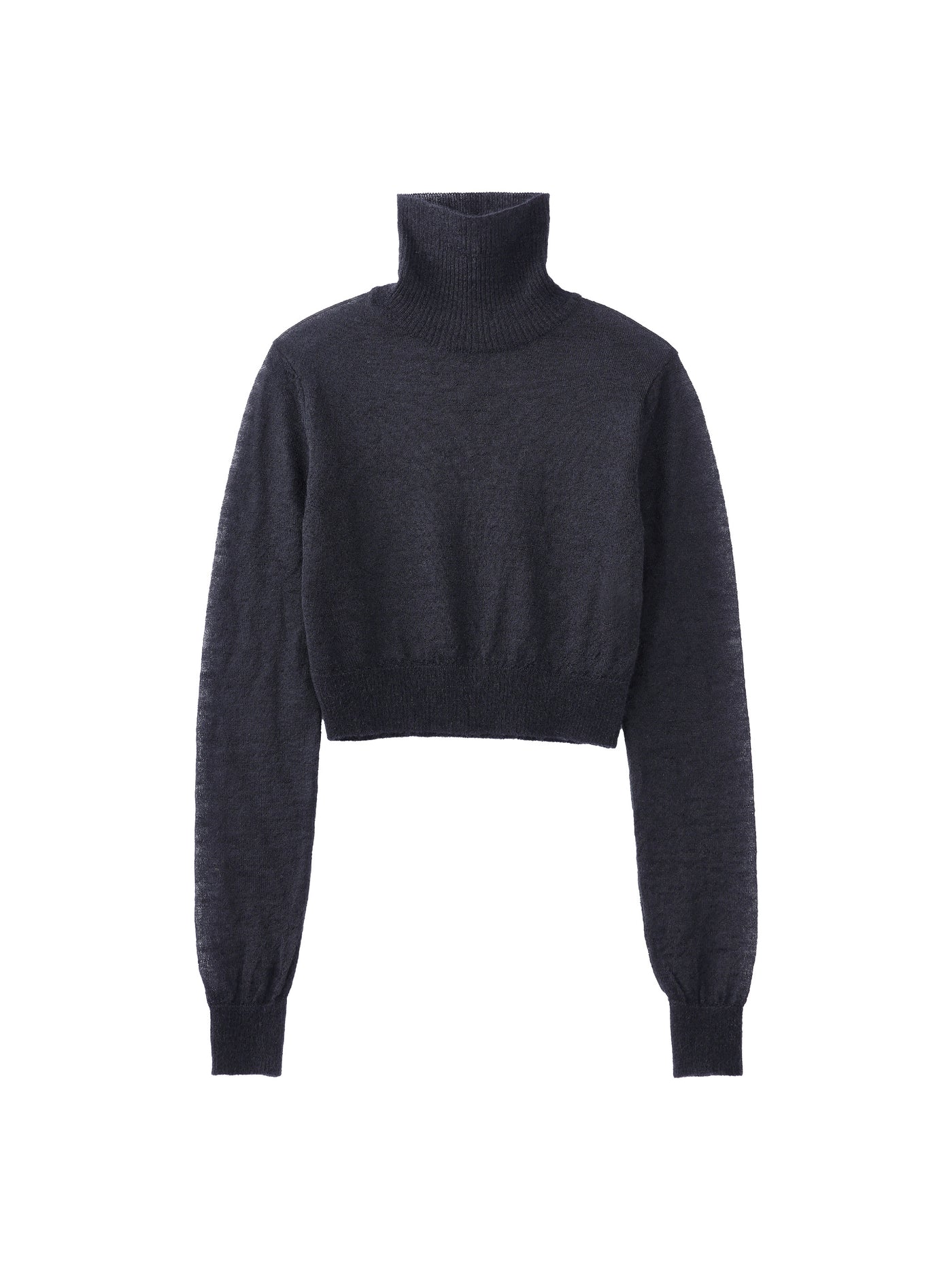 Mohair Hi-Neck Sweater