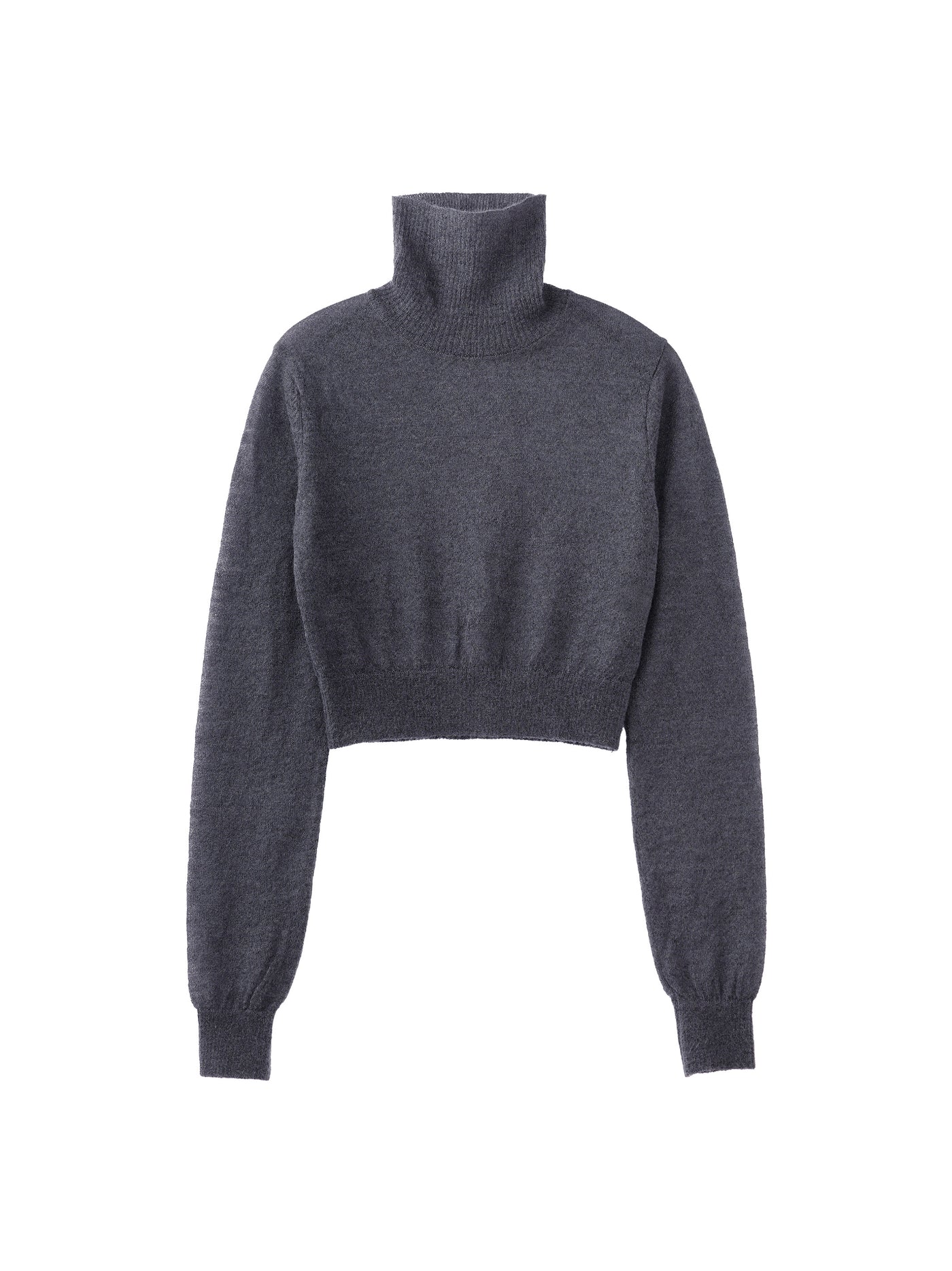 MOHAIR HI-NECK SWEATER